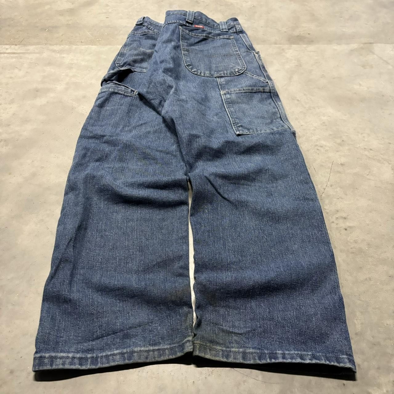 Japanese Brand × Vintage Crazy Vintage Y2K/2000s Grunge Skater Carpenter Denim Jeans! Size US 36 / EU 52 - 4 Thumbnail