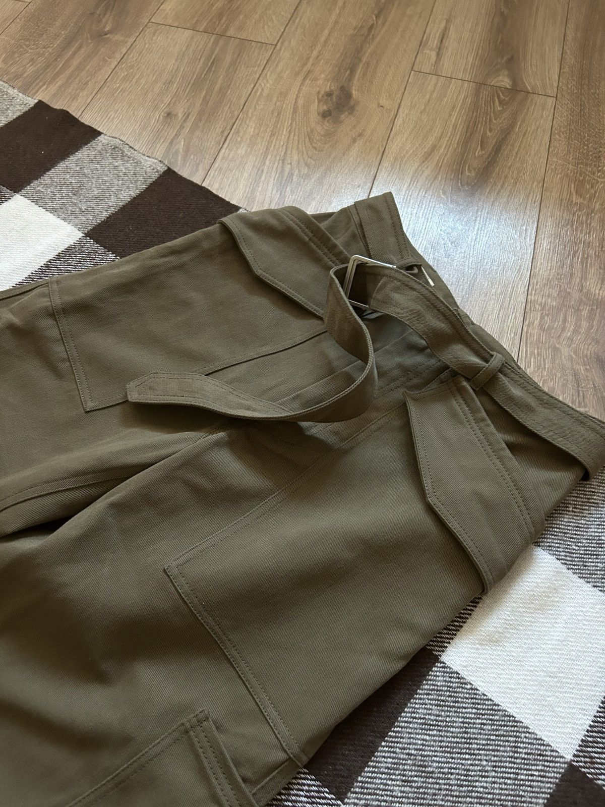Japanese Brand × Zara Zara SPRLS Japanese cargo pants luxury edition Size 28" / US 6 / IT 42 - 5 Thumbnail