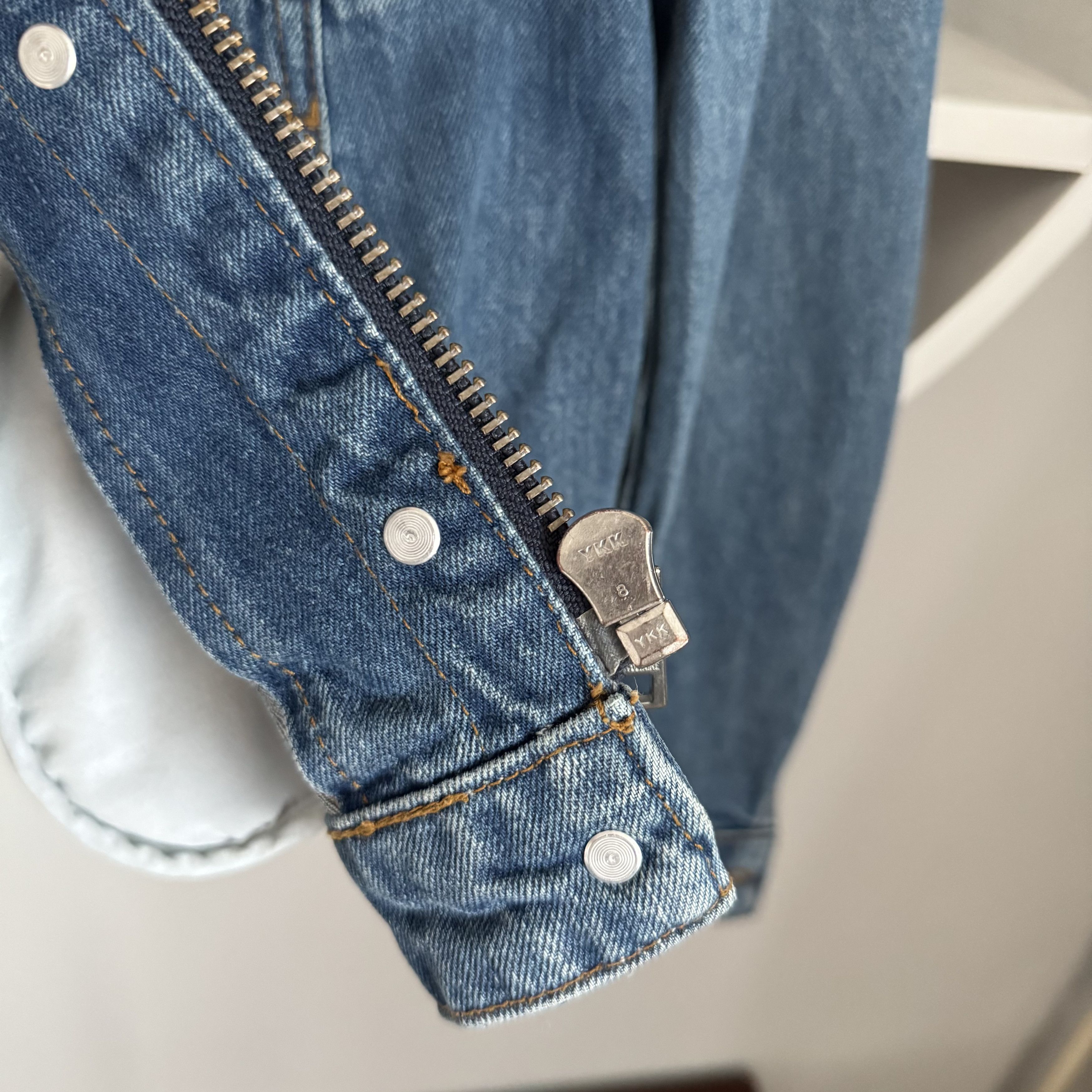 Zadig & Voltaire Women's ZADIG & VOLTAIRE KIOKY Jeans Denim Distressed Jacket Size S / US 4 / IT 40 - 10 Thumbnail
