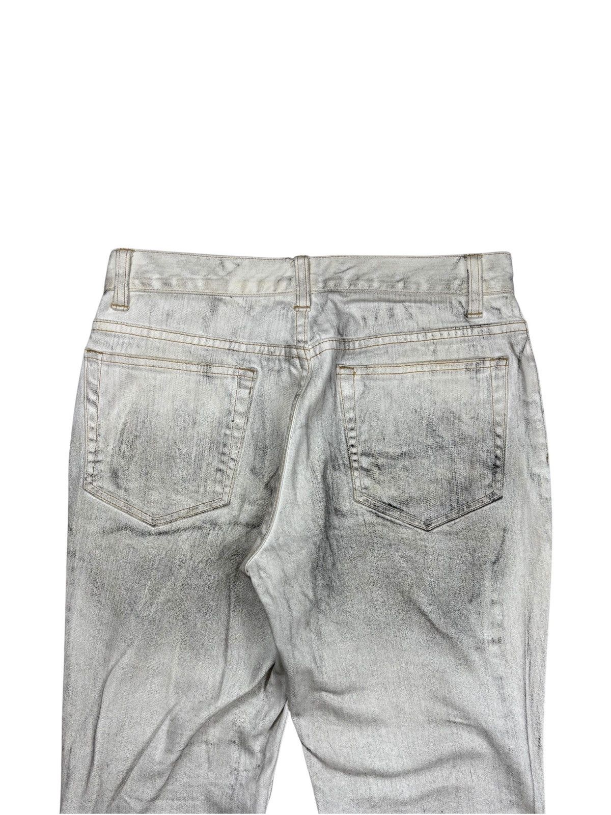 KMRii 2000s Atelier Sab - Whisker Flared Denim Pants Size US 28 / EU 44 - 5 Thumbnail