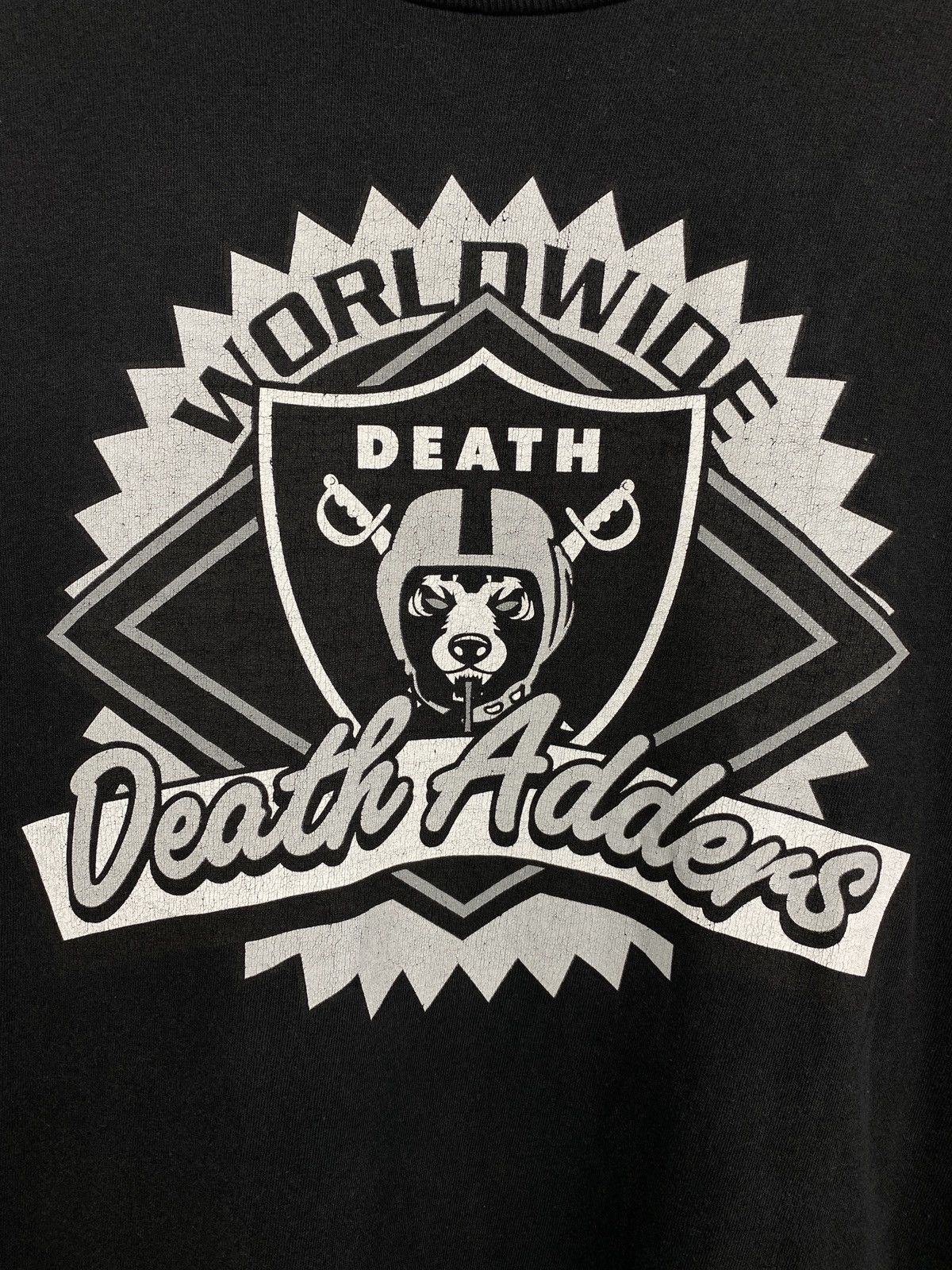 Hook-Ups × Mishka × Shorty's Skateboards 🇺🇸 Vintage Mishka Skateboards Worldwide Death Adders T-Shirt Size US L / EU 52-54 / 3 - 4 Thumbnail