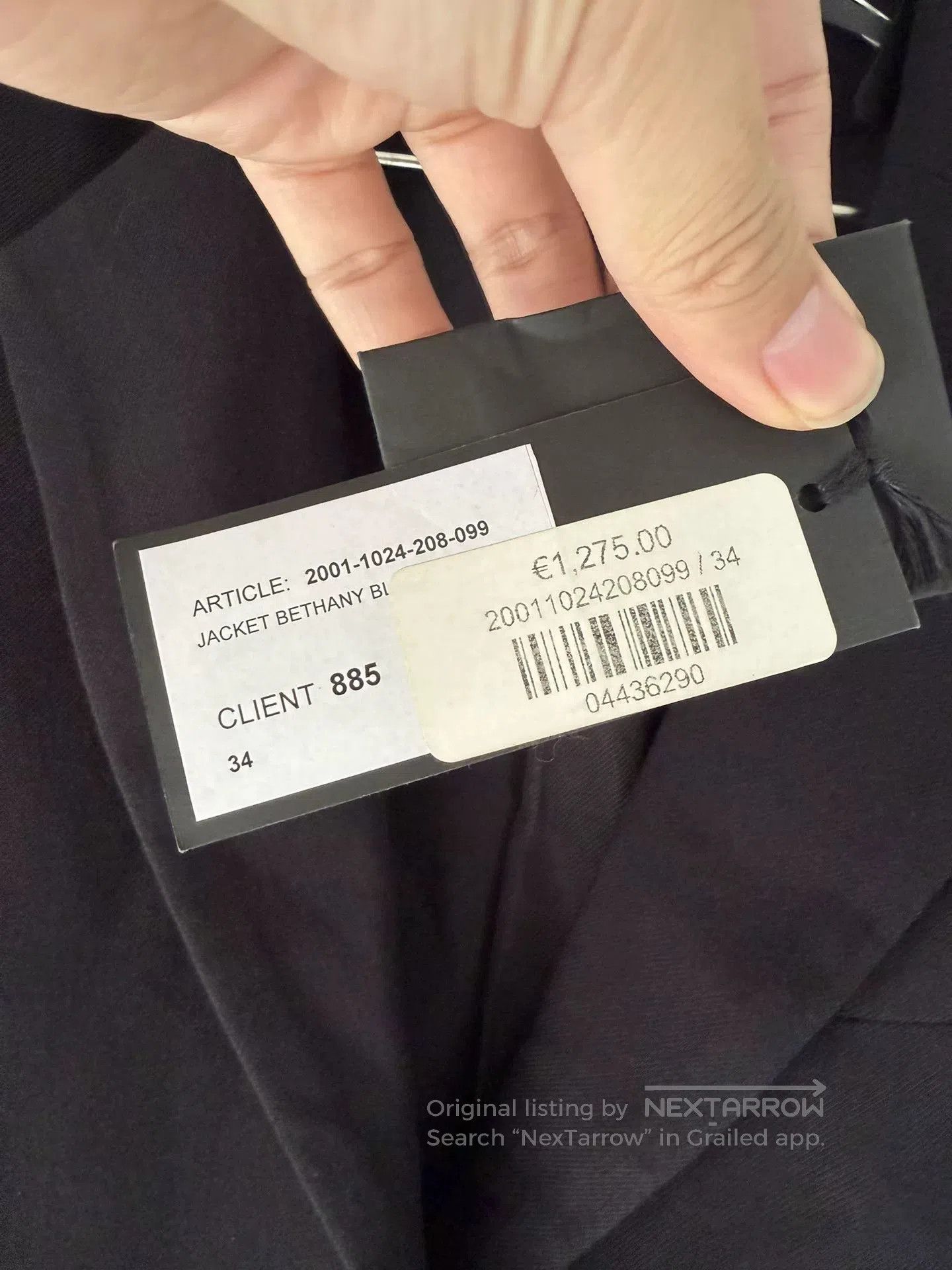 Ann Demeulemeester Ann Demeulemeester Black Blazer. Size XXS / US 00 / IT 34 - 9 Thumbnail