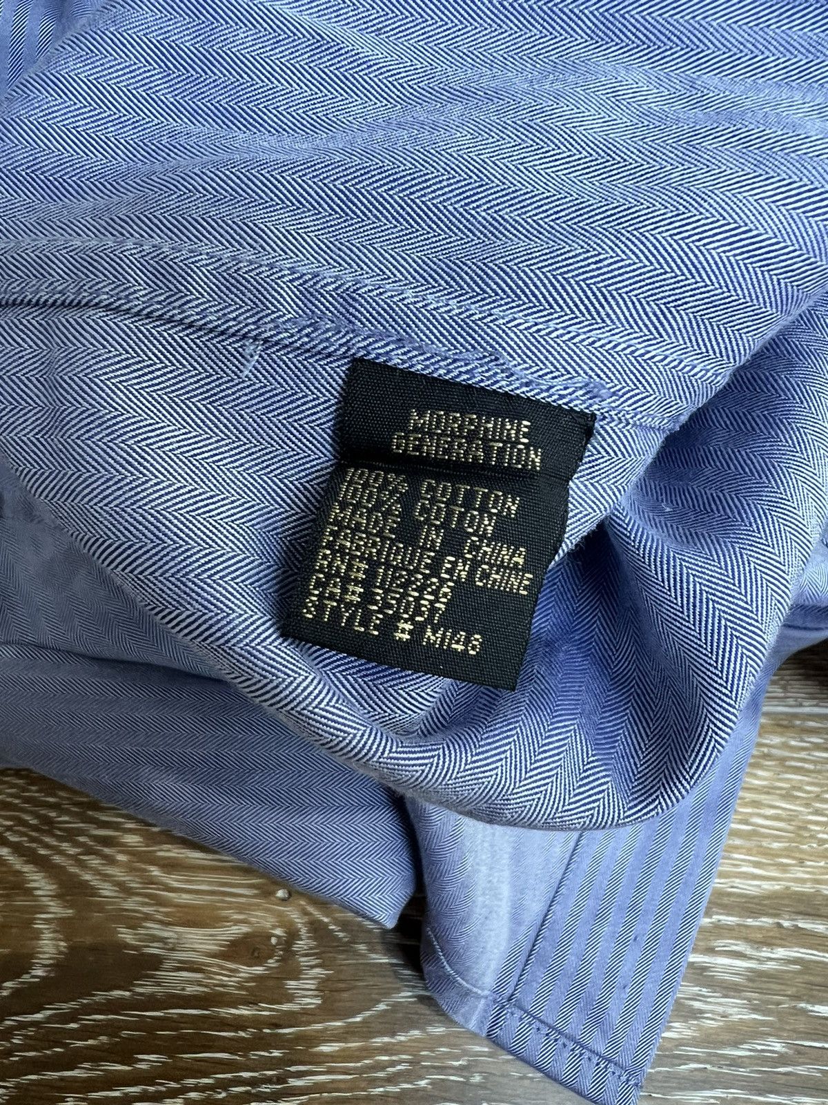 Vintage Morphine generation button up shirt Size US S / EU 44-46 / 1 - 4 Thumbnail
