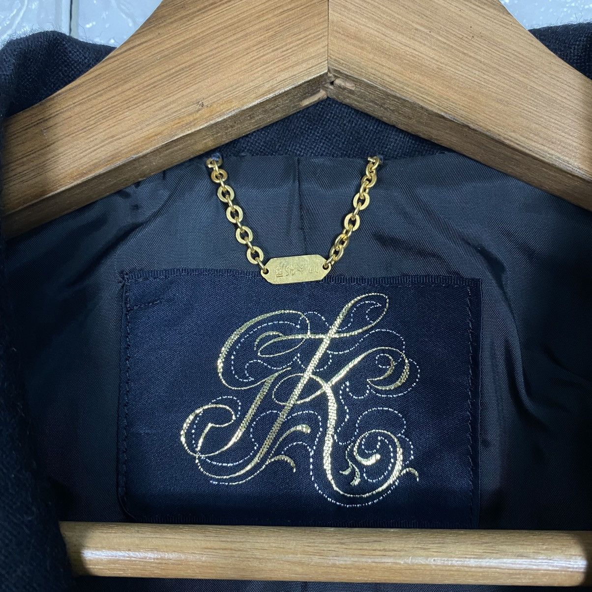 Japanese Brand 📌Cropped Striped Design Button Jacket Karl Kani Size US M / EU 48-50 / 2 - 18 Thumbnail