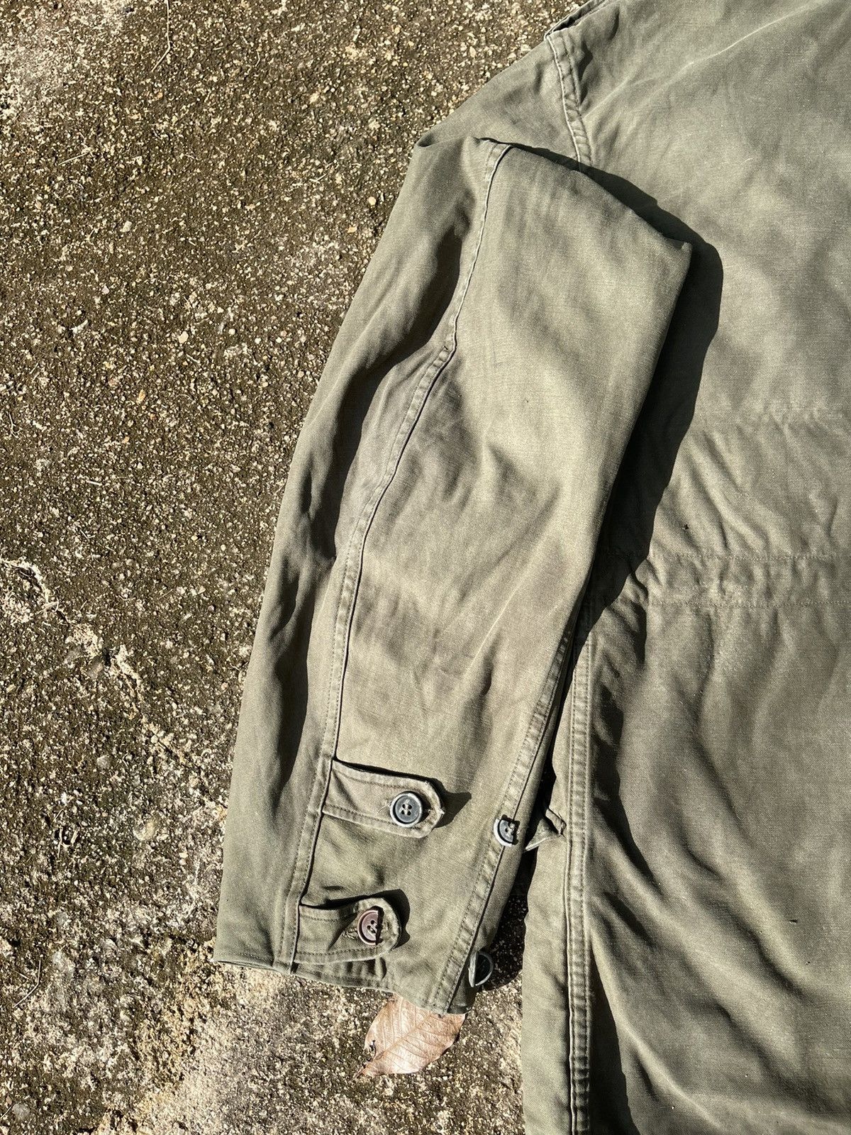 Vintage Vintage German Military M-65 Field Jacket (Faded Olive) Size US XL / EU 56 / 4 - 11 Thumbnail