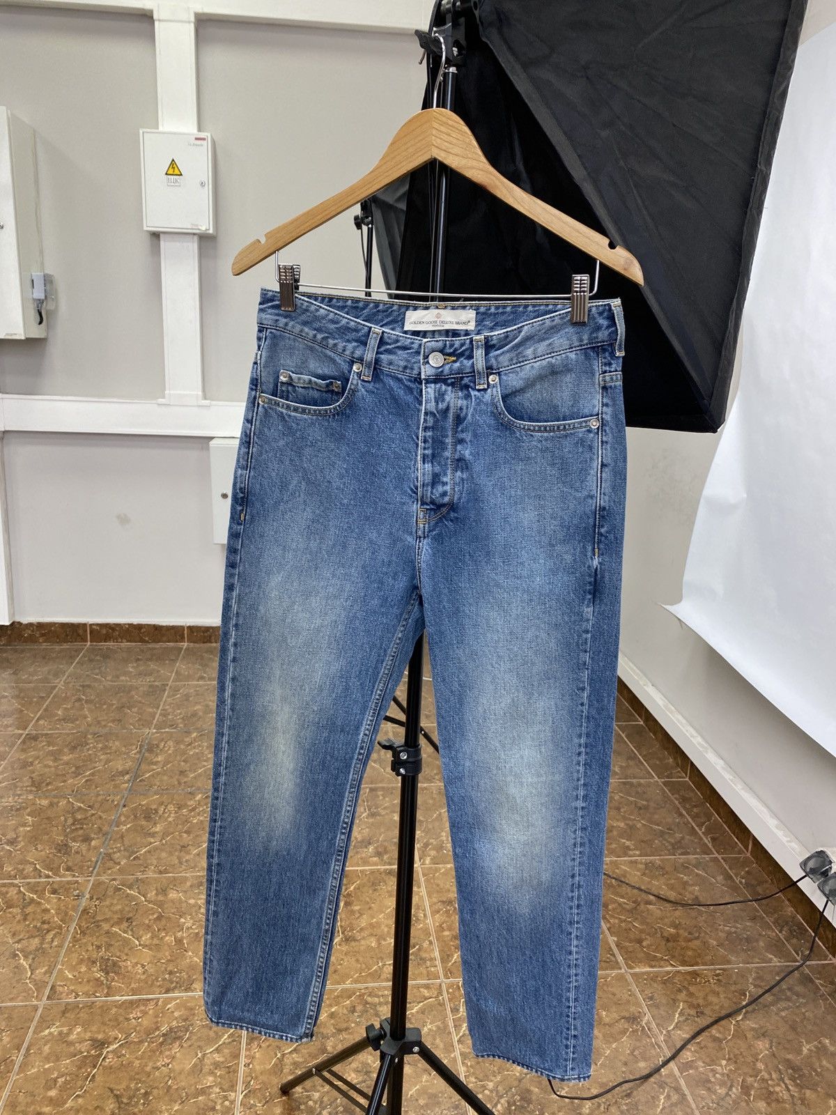 Golden Goose 🇮🇹 Golden Goose Deluxe Brand Jeans Venezia Y2K Rare Retro Size US 29 - 1 Thumbnail