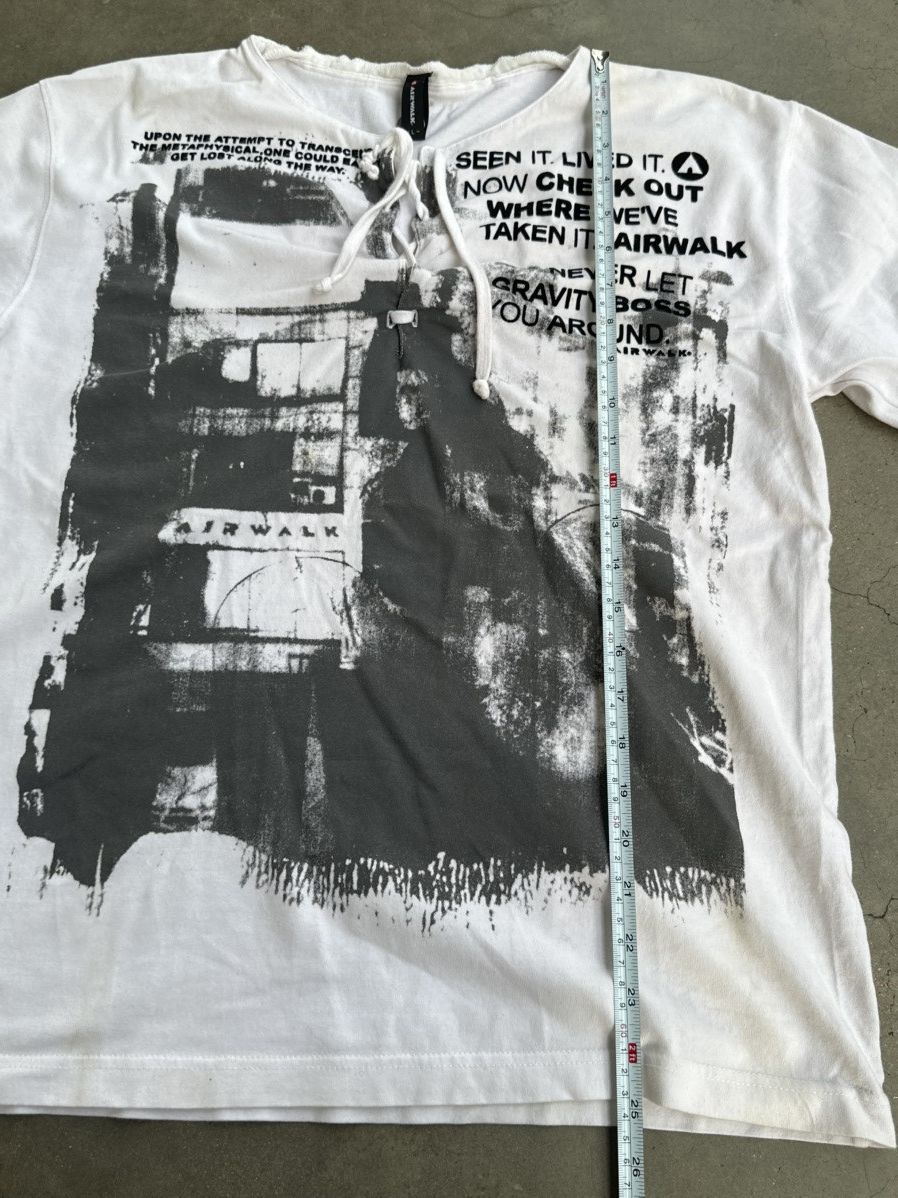 Airwalk Y2K Airwalk Laces Poem Shirt Goth Punk Size US M / EU 48-50 / 2 - 9 Thumbnail