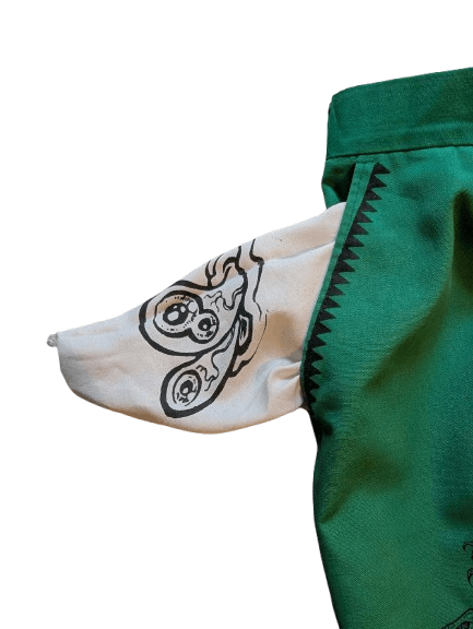 Japanese Brand × Vintage FUNNY FARM X BOUNDARY WATERS TATTOOED PANTS Size US 36 / EU 52 - 23 Thumbnail