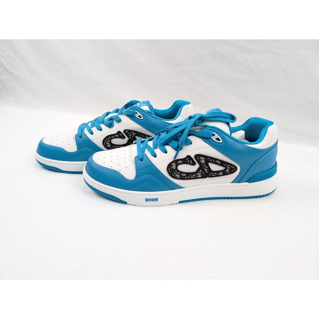 Dior o1rshd1 B57 Low-Top Sneakers in Light Blue Size US 12.5 / EU 45-46 - 15 Thumbnail