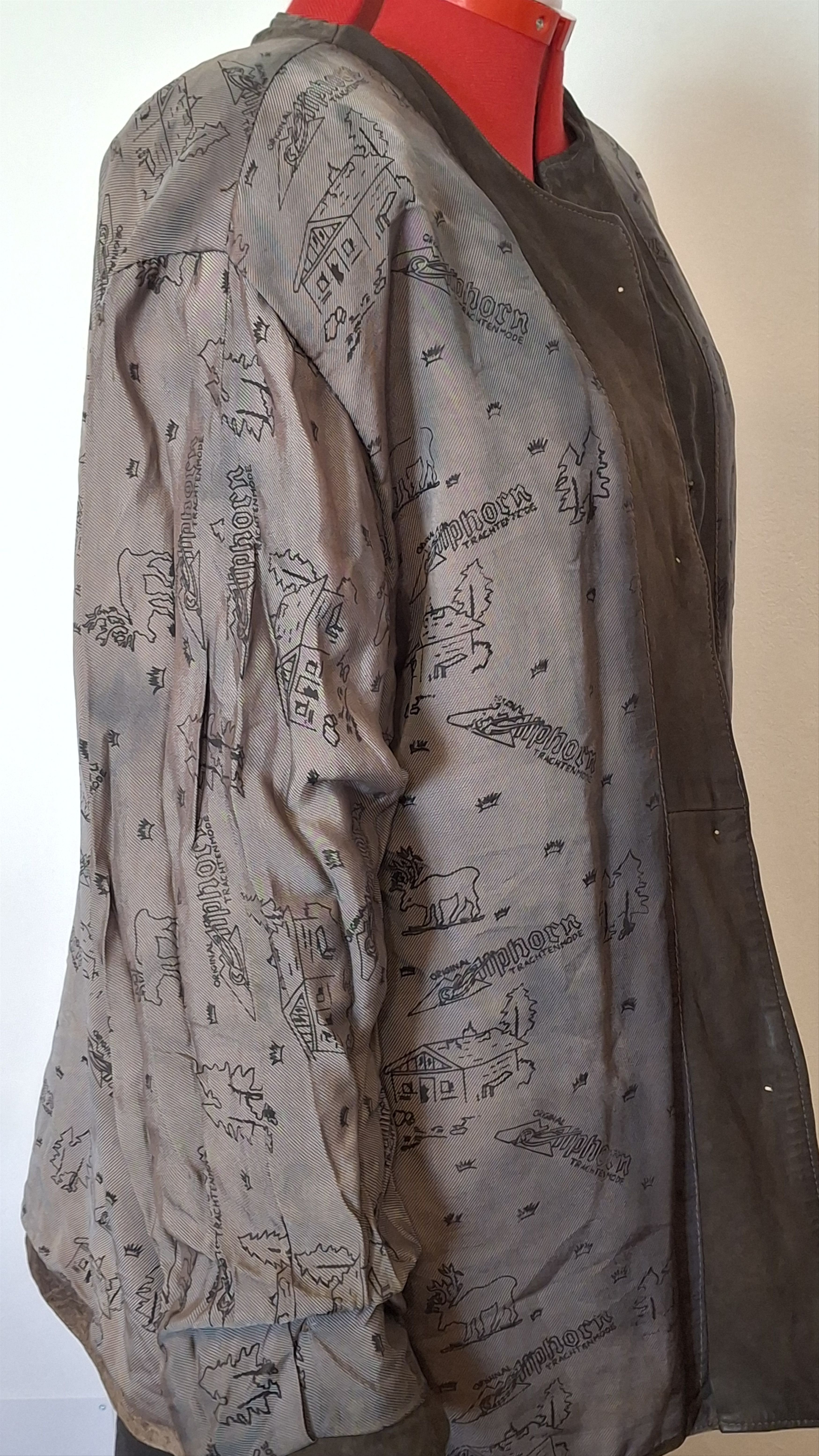 Vintage Vintage Alphorn Lambskin Jacket — Soft & Supple 44(L) Size L / US 10 / IT 46 - 16 Thumbnail