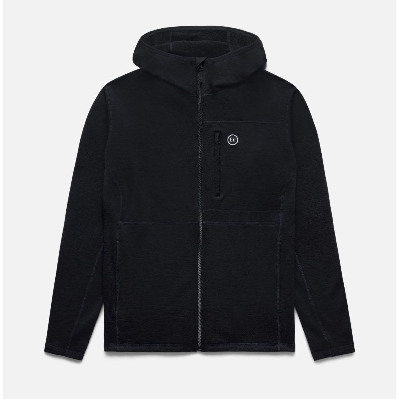 Other Foreign Rider Co. Black Full zip MERINO HOODED JACKET 1 US S Size US S / EU 44-46 / 1 - 1 Thumbnail