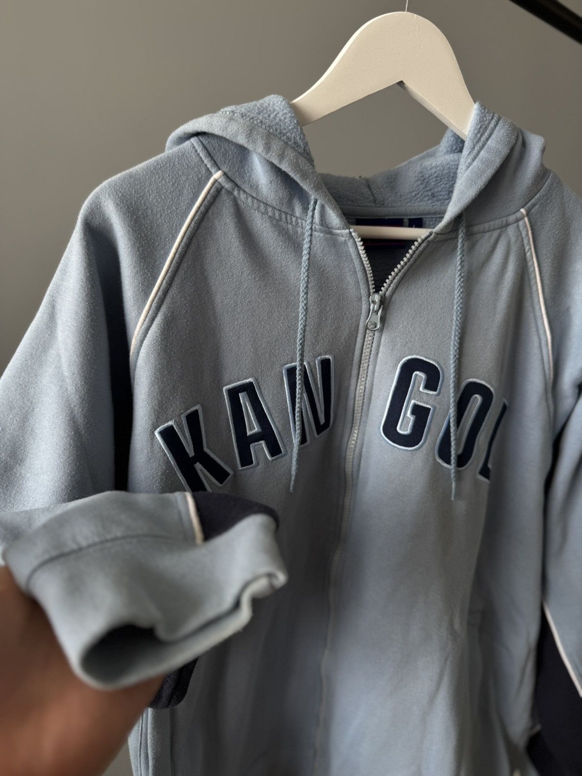 Kangol Kangol zip hoodei big logo Size US L / EU 52-54 / 3 - 5 Thumbnail