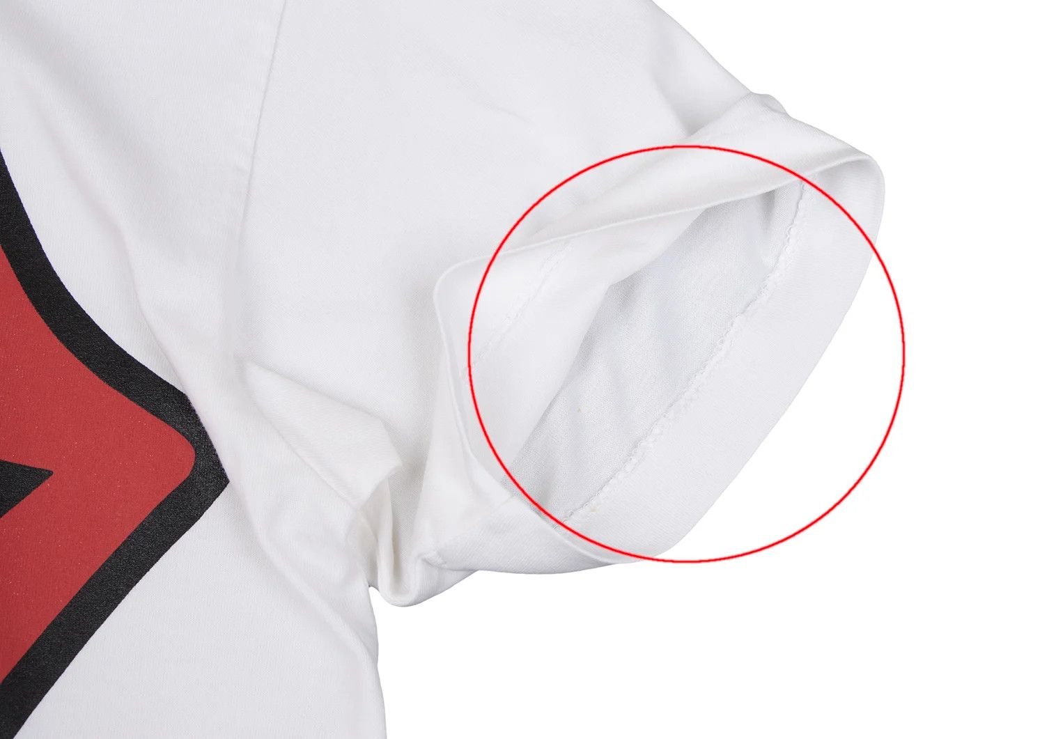 Comme des Garcons Homme Plus Rolling Stones Lip Print Big T-Shirt in White and Red M Size US M / EU 48-50 / 2 - 5 Thumbnail