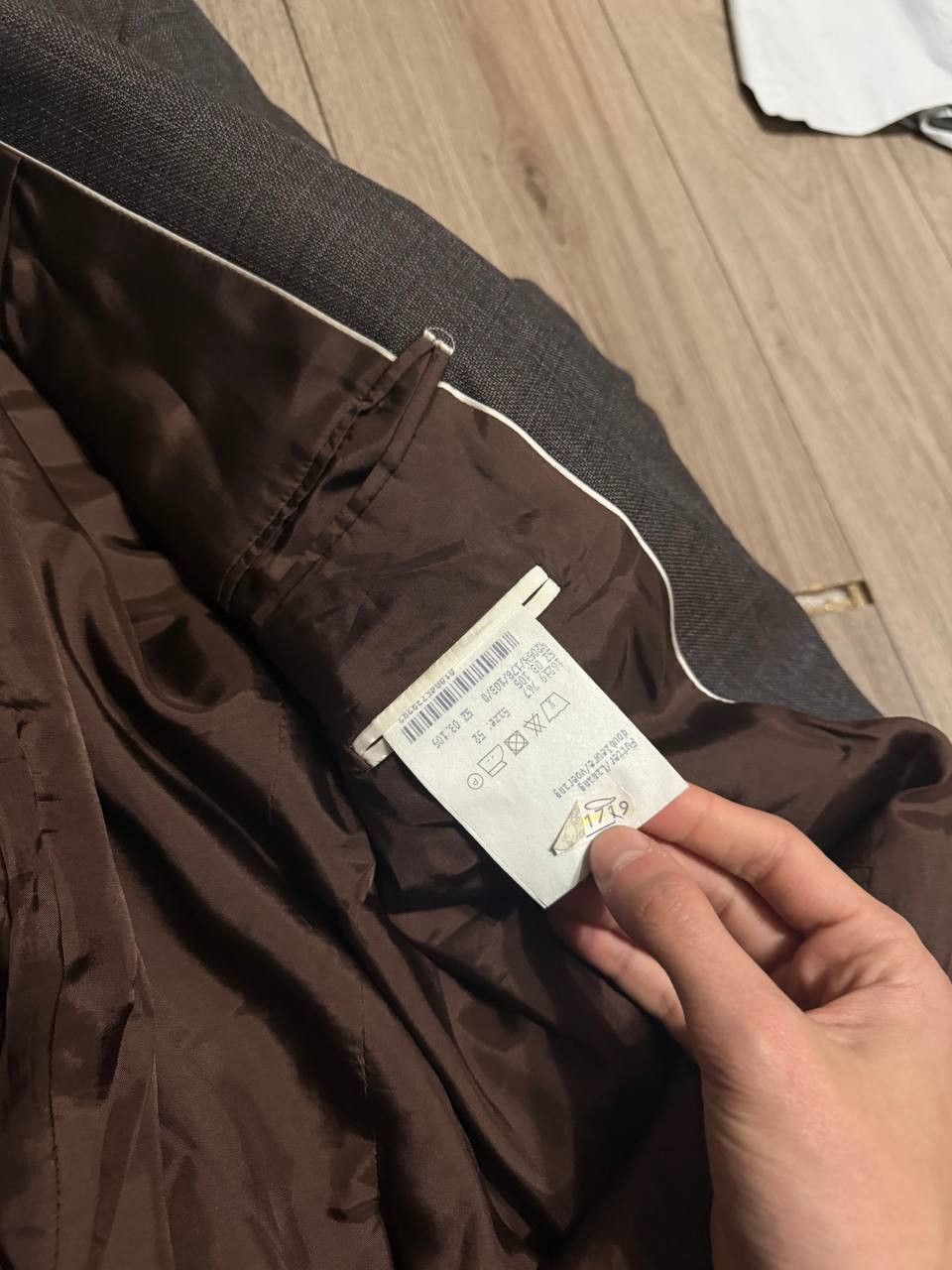 Other Reda Johann Mens Blazer Jacket Brown Size 52 Size 44R - 5 Thumbnail