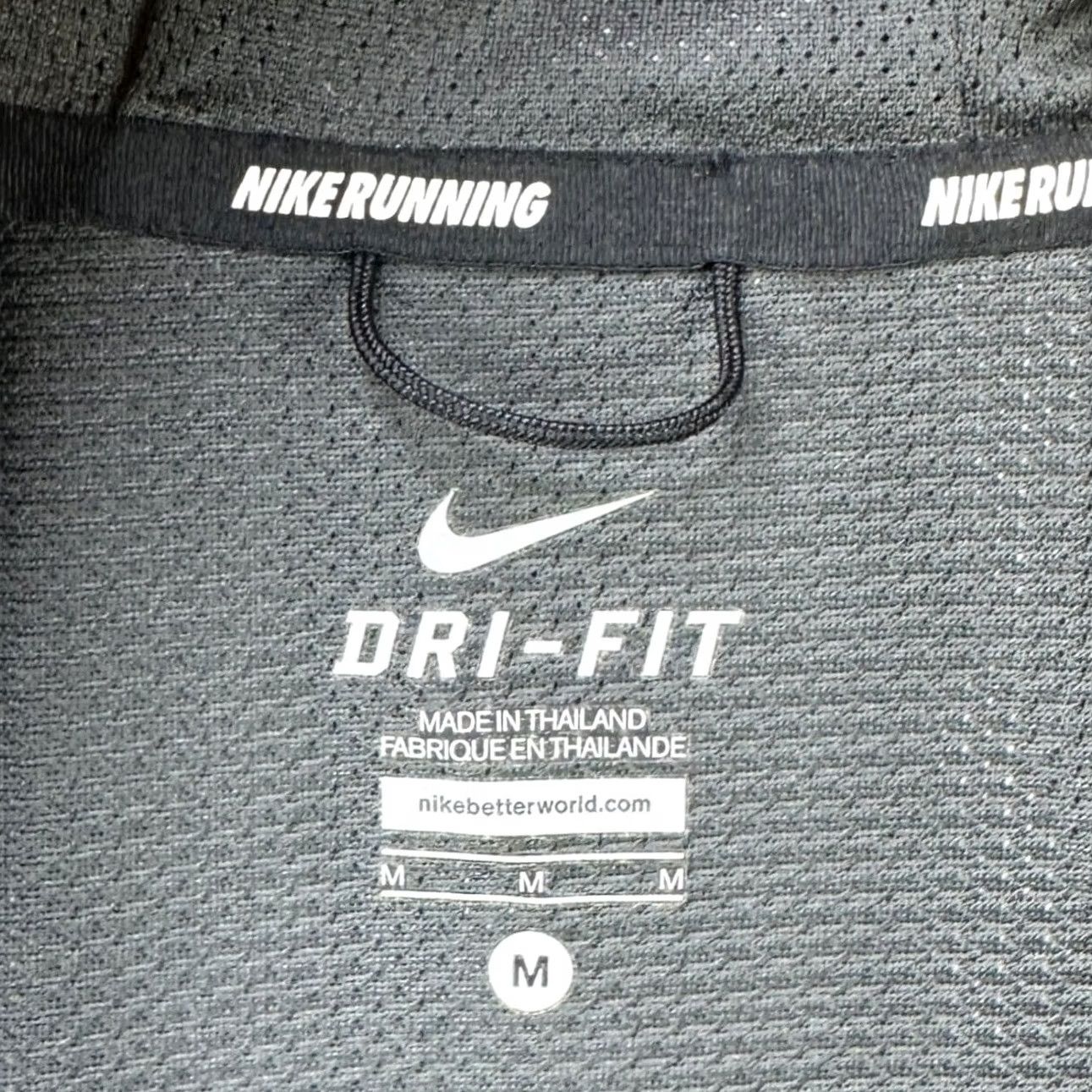 Nike Nike Dri-FIT Running Jacket Full Zip Hoodie Womens Medium Blue Camouflage Pocket Size M / US 6-8 / IT 42-44 - 5 Thumbnail