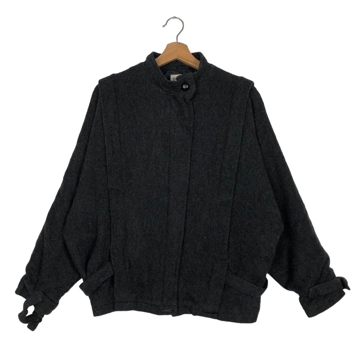 Japanese Brand 🔥Wool Bomber Jacket Passy Issey Miyake Made in Japan Size US M / EU 48-50 / 2 - 2 Thumbnail