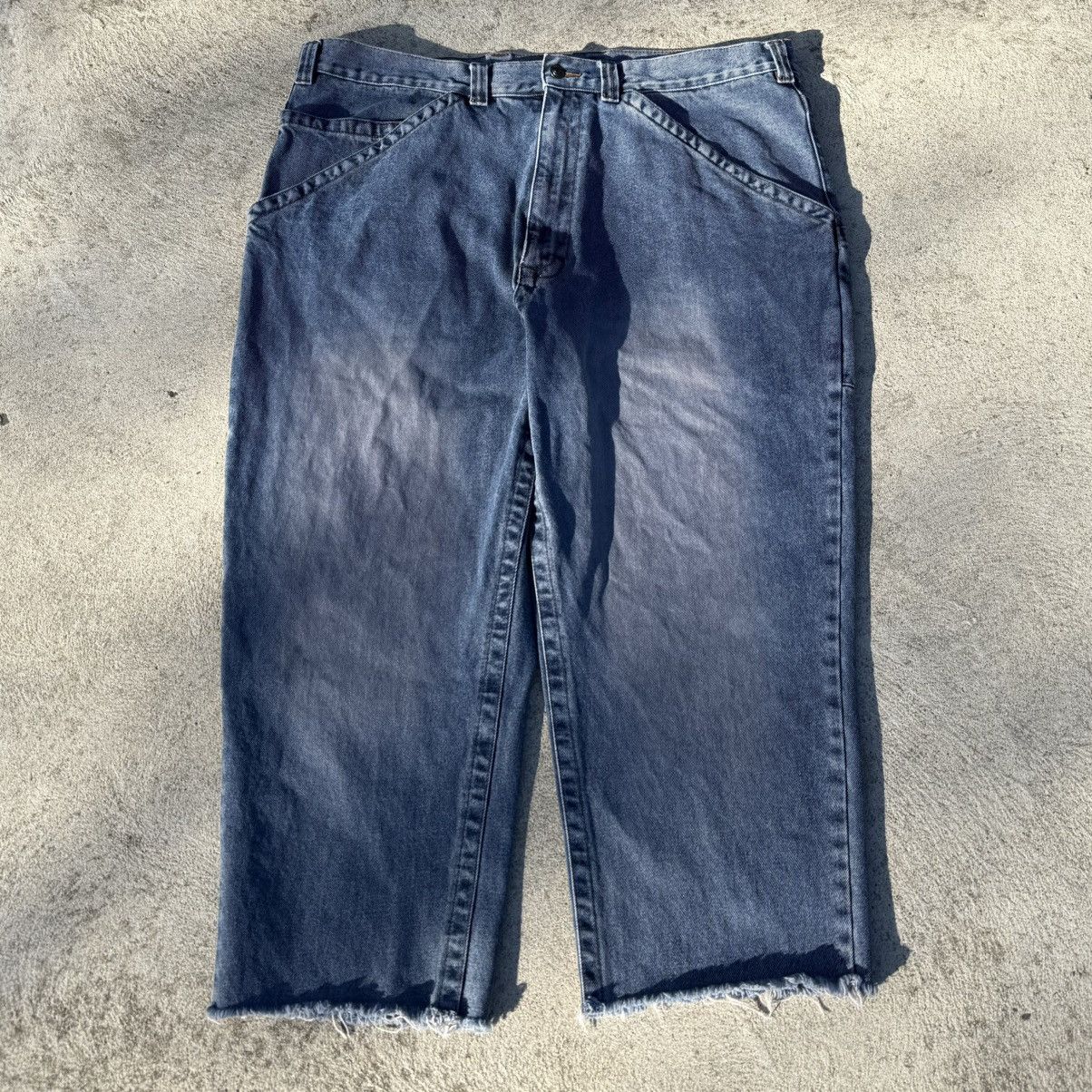 JNCO × Vintage Vintage Y2K DRILL Clothing Carpenter Baggy Jeans Jnco Style Size US 44 / EU 60 - 5 Thumbnail