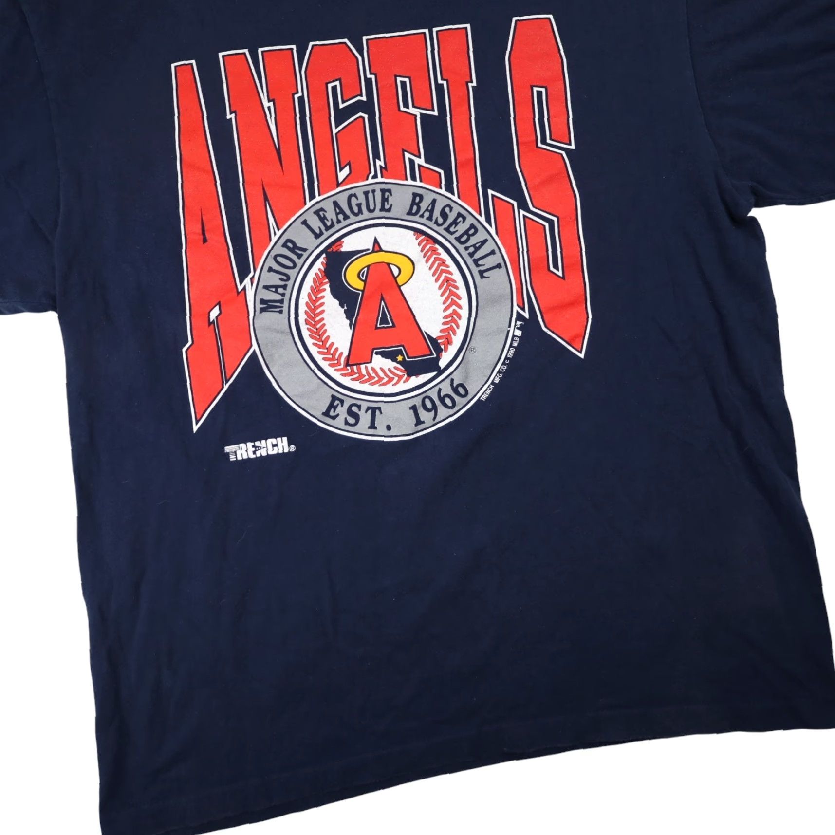 MLB VINTAGE MLB Trench California Angles Graphic T Shirt Blue XL Mens XL T-Shirt Size US XL / EU 56 / 4 - 3 Thumbnail
