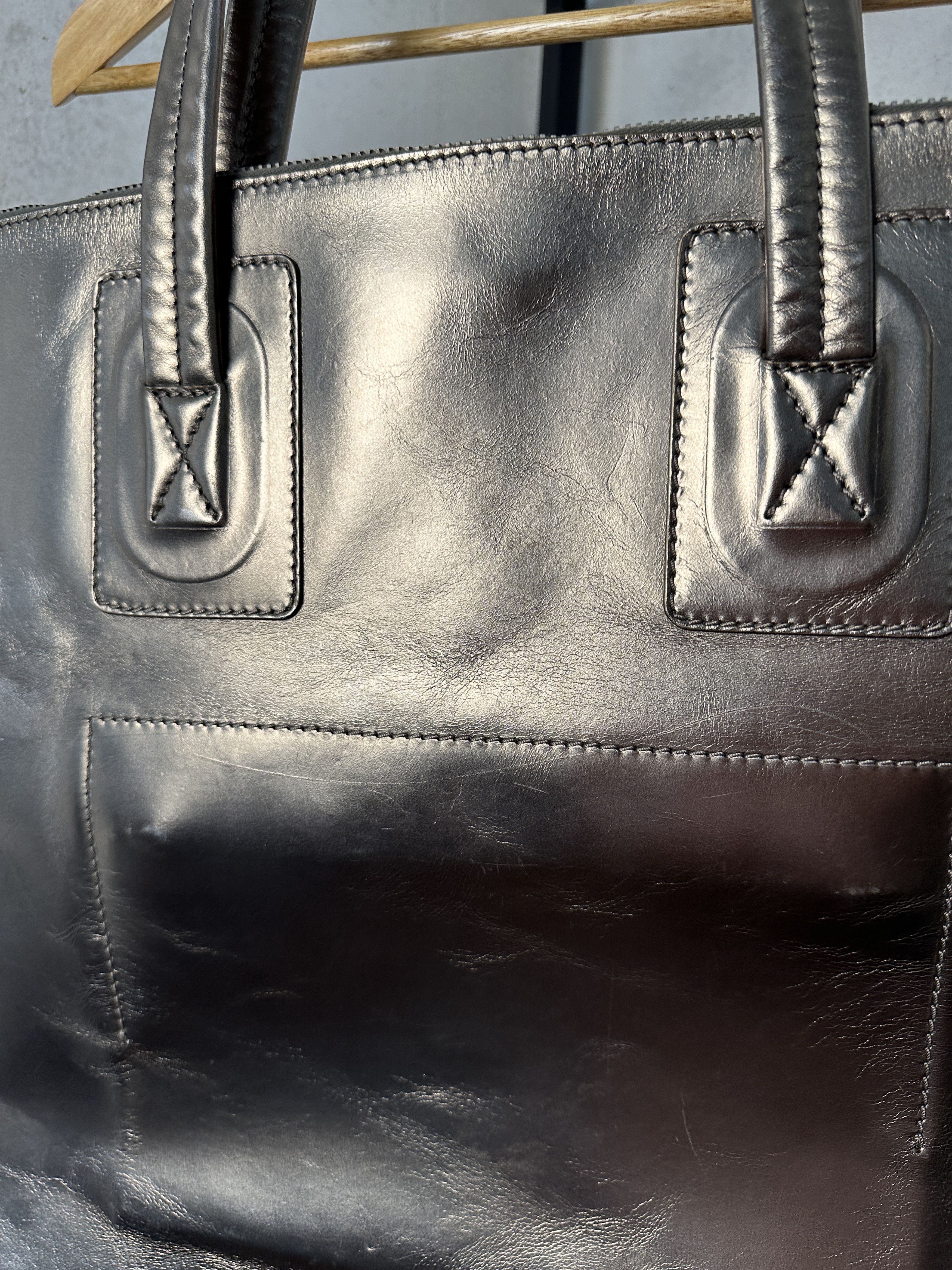 Rick Owens Rick Owens SS13 Island Metallic Gold Tote Bag Size ONE SIZE - 3 Thumbnail