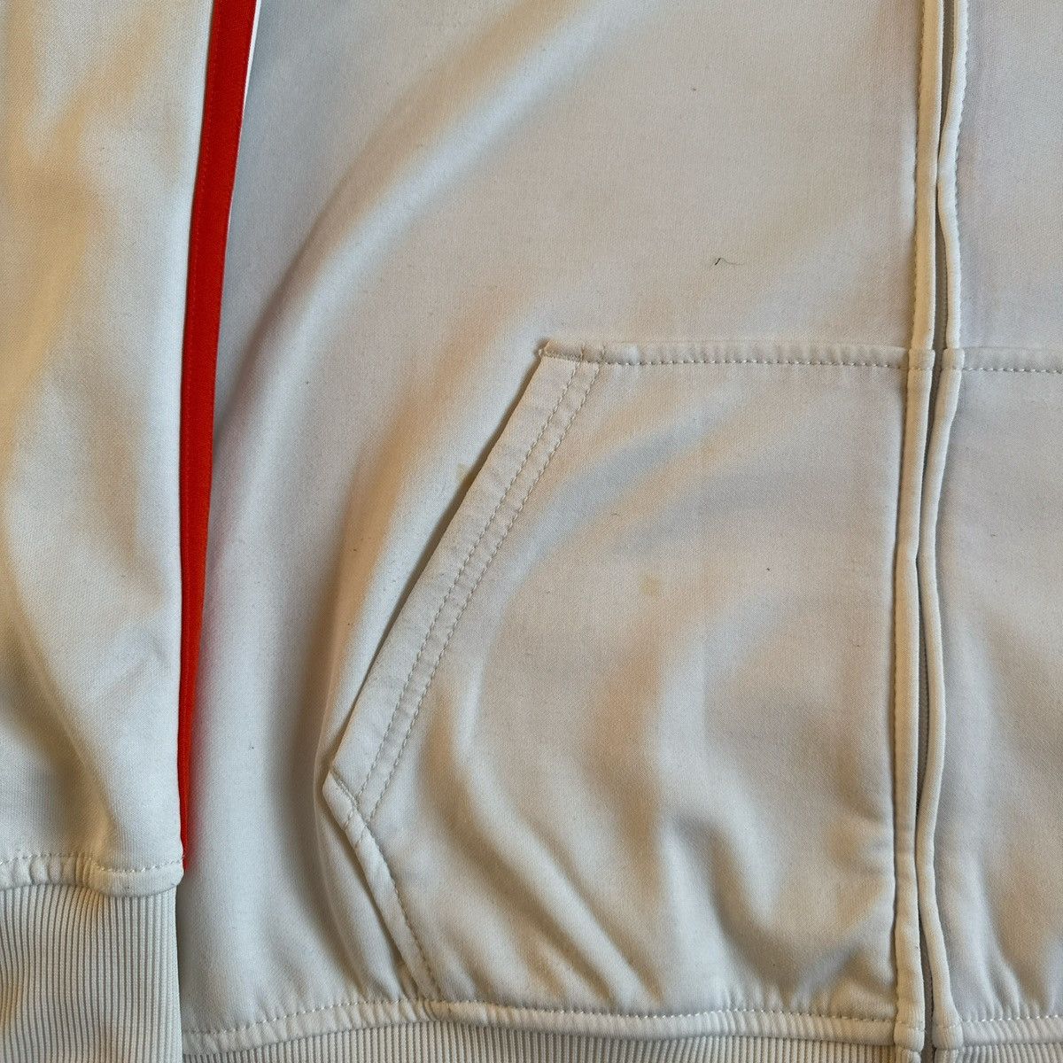 American Eagle Outfitters Vintage American Eagle Quarter Zip Jacket White XXL Size US XXL / EU 58 / 5 - 3 Thumbnail