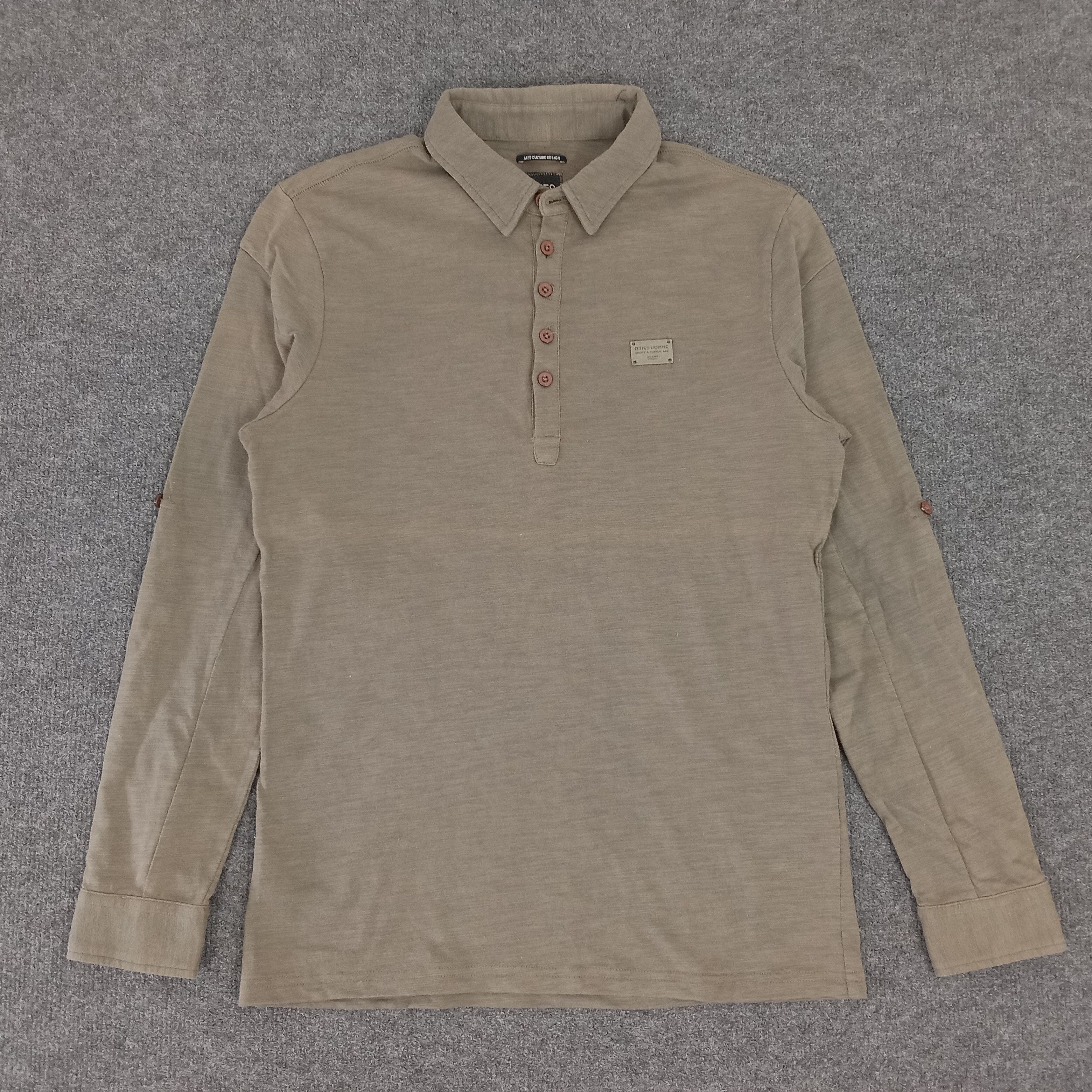 Dries Van Noten × Vintage Dries Homme by Dries Van Noten Designer Polos Size US M / EU 48-50 / 2 - 1 Thumbnail