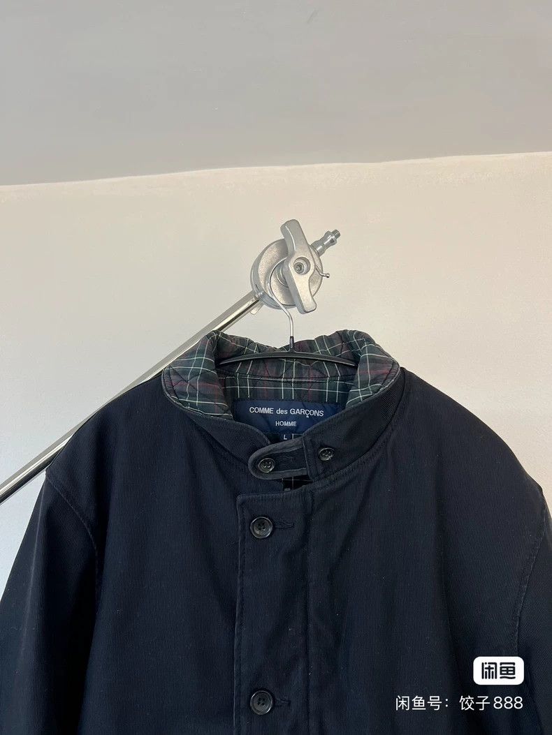 Comme des Garcons Comme Des Garcons Corduroy check jacket with stand-up coll Size US L / EU 52-54 / 3 - 3 Thumbnail