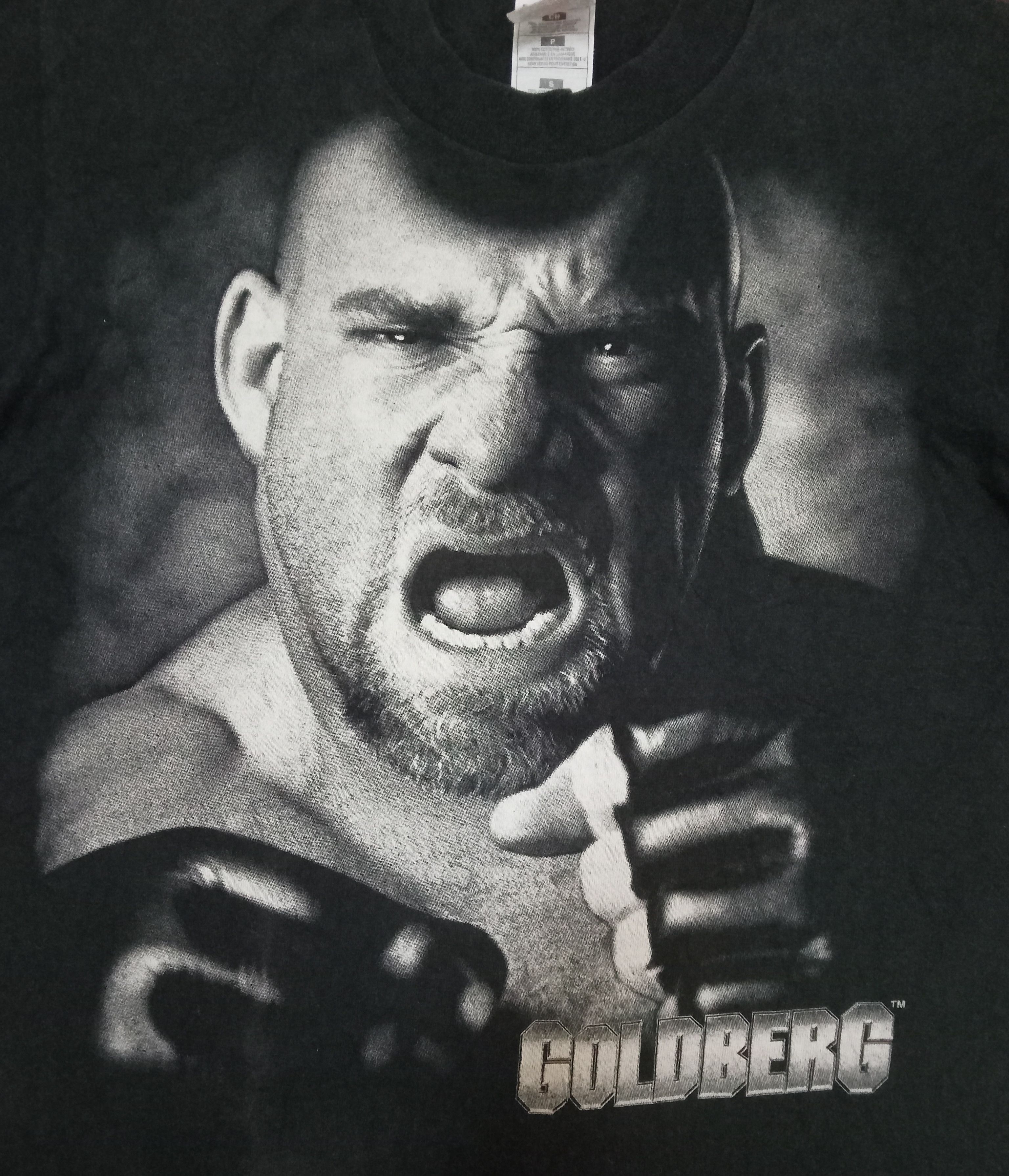Fruit Of The Loom × Vintage Goldberg WCW 1998 Big Face Vintage T Shirt Size US S / EU 44-46 / 1 - 6 Thumbnail