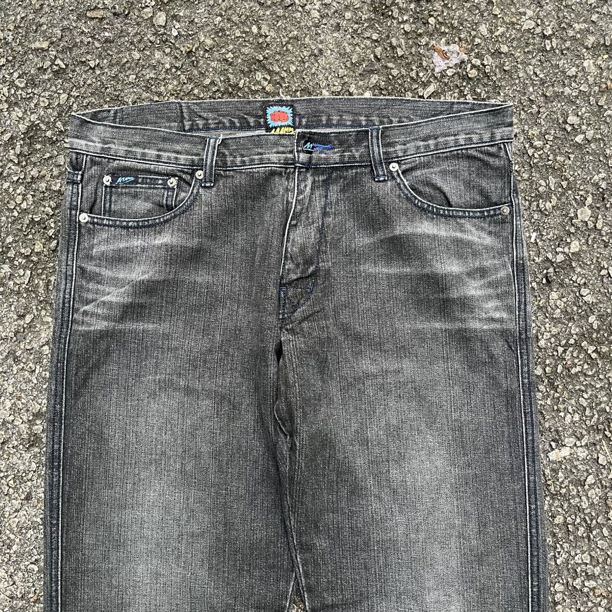 Mambo Vintage Mambo Faded Black Jeans Size US 36 / EU 52 - 3 Thumbnail