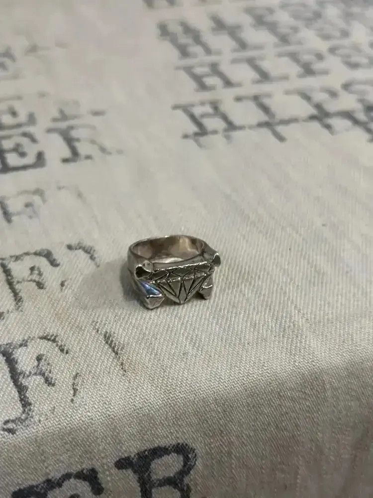 Undercover undercover 01AW silver diamond ring-2505 Size ONE SIZE - 1 Thumbnail