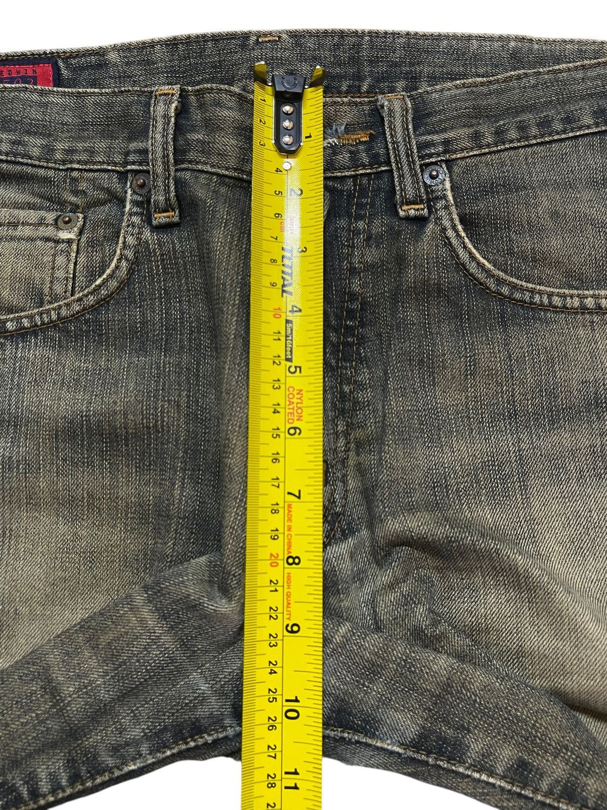 Edwin Vintage Edwin 503z Mud Wash Faded Style Whiskers Loose Jeans Size US 30 / EU 46 - 18 Thumbnail