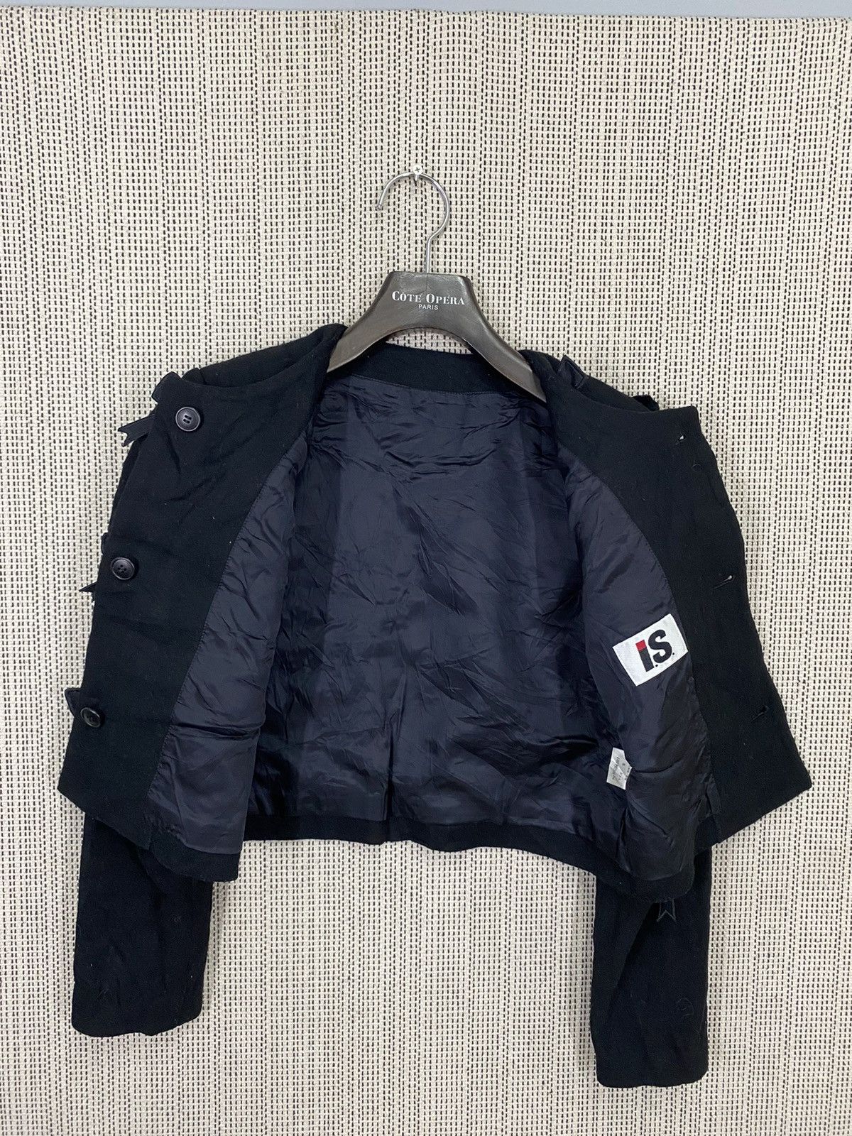 Designer × Issey Miyake Issey miyake wool crop jacket flower design very rare Size S / US 4 / IT 40 - 7 Thumbnail