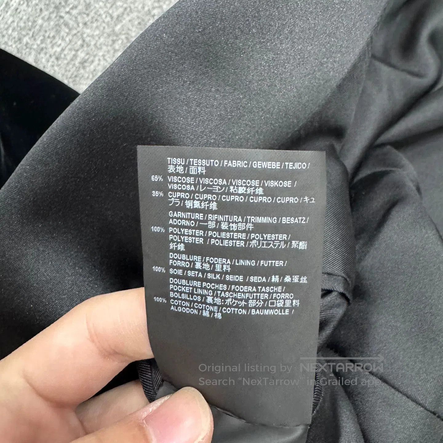 Saint Laurent Paris SLP Velvet Blazer. Size US M / EU 48-50 / 2 - 4 Thumbnail