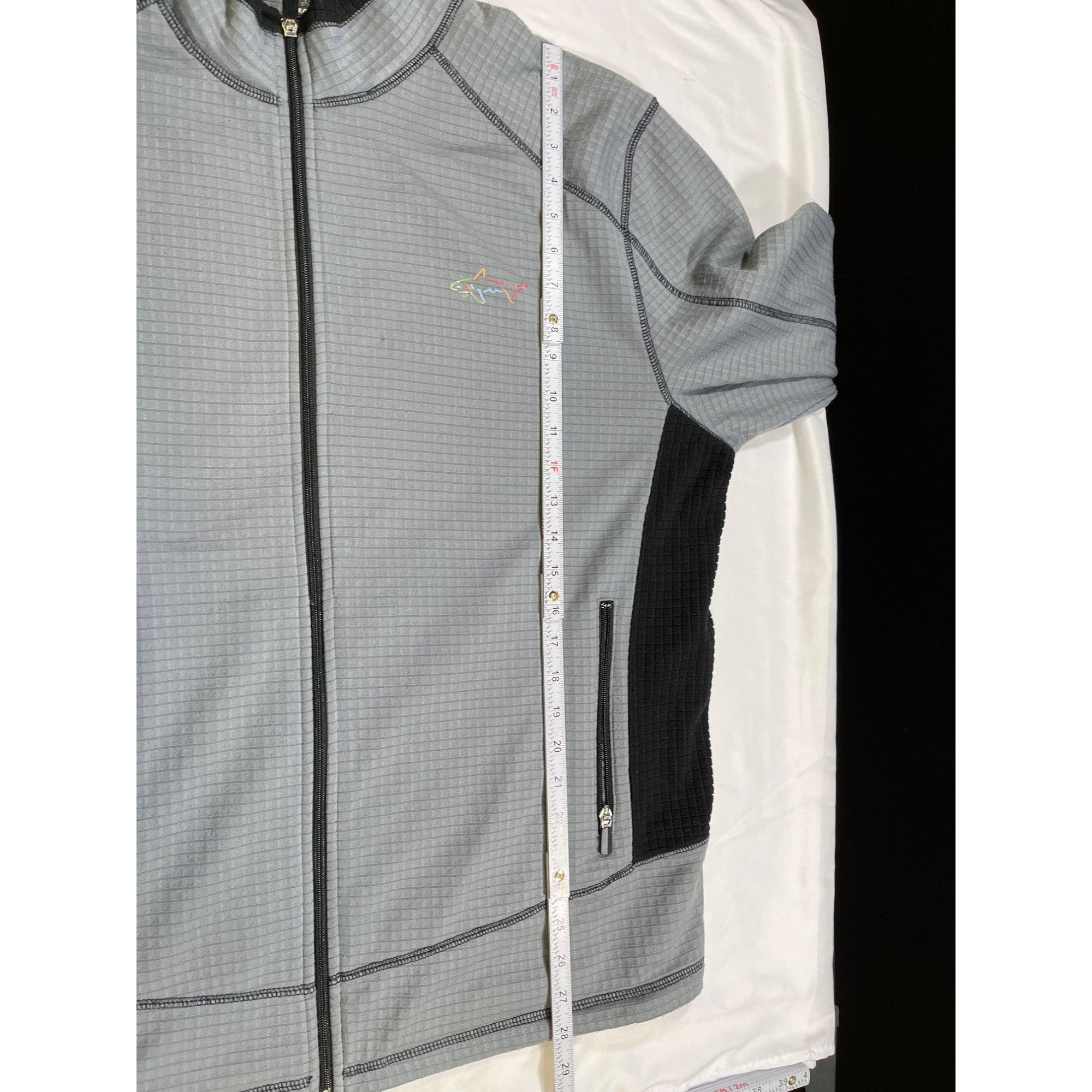 Greg Norman Greg Norman SKU 7738 For Tasso Elba Gray Zip Up sweater Size Size US XL / EU 56 / 4 - 7 Thumbnail