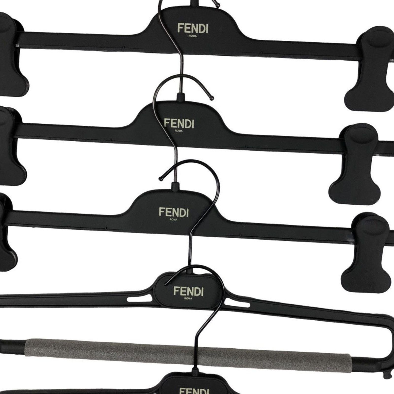 Fendi Fendi Logo Plastic Hangers Size ONE SIZE - 5 Thumbnail
