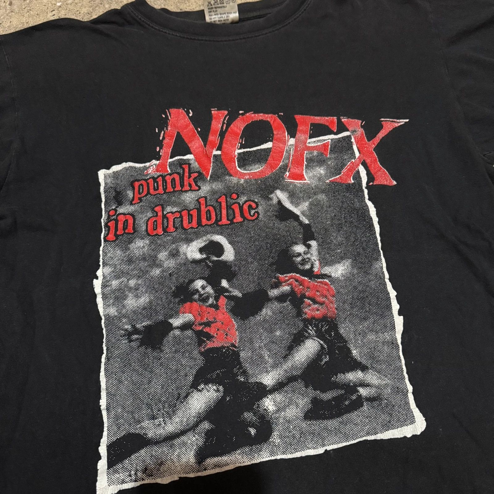 Band Tees × Vintage Vintage Nofx punk in drubic t-shirt Size US M / EU 48-50 / 2 - 3 Thumbnail