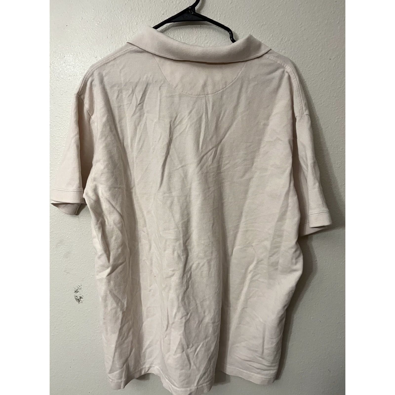 Gap VINTAGE Gap Polo Shirt Men XL Cream 2000s Solid Cotton Knit Casual Collared Size US XL / EU 56 / 4 - 3 Thumbnail