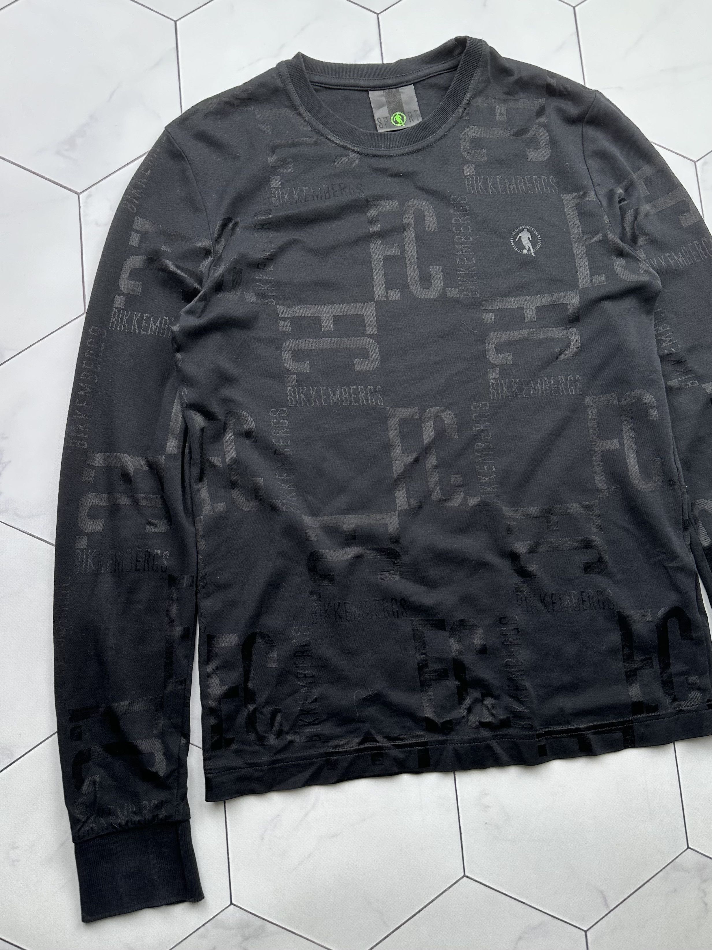 Dirk Bikkembergs Bikkembergs Vintage Printed Long Sleeve (B44) Size US S / EU 44-46 / 1 - 2 Thumbnail