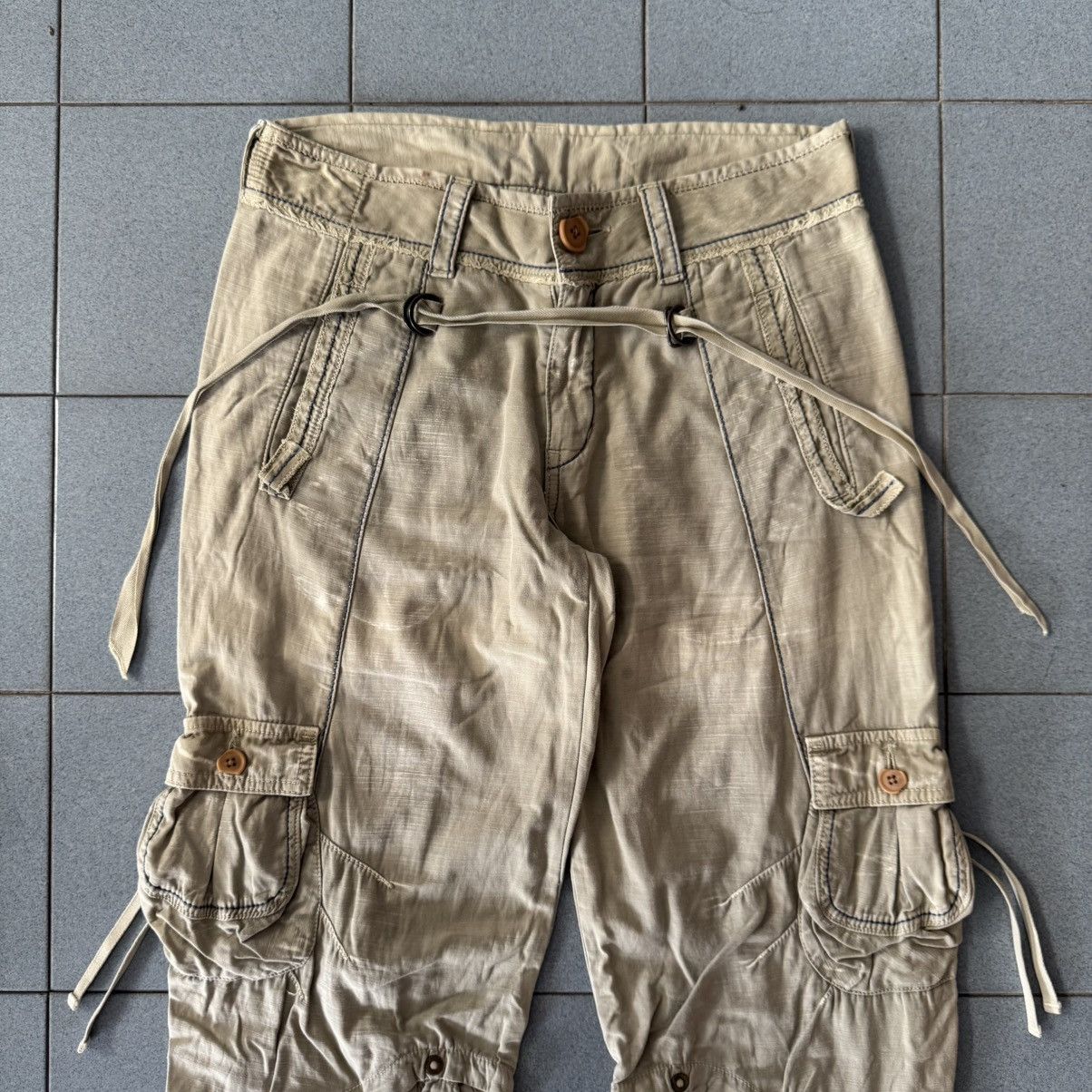 Marithe + Francois Girbaud 2000s marithe francois girbaud deformed cargo bondage pants Size US 30 / EU 46 - 3 Thumbnail