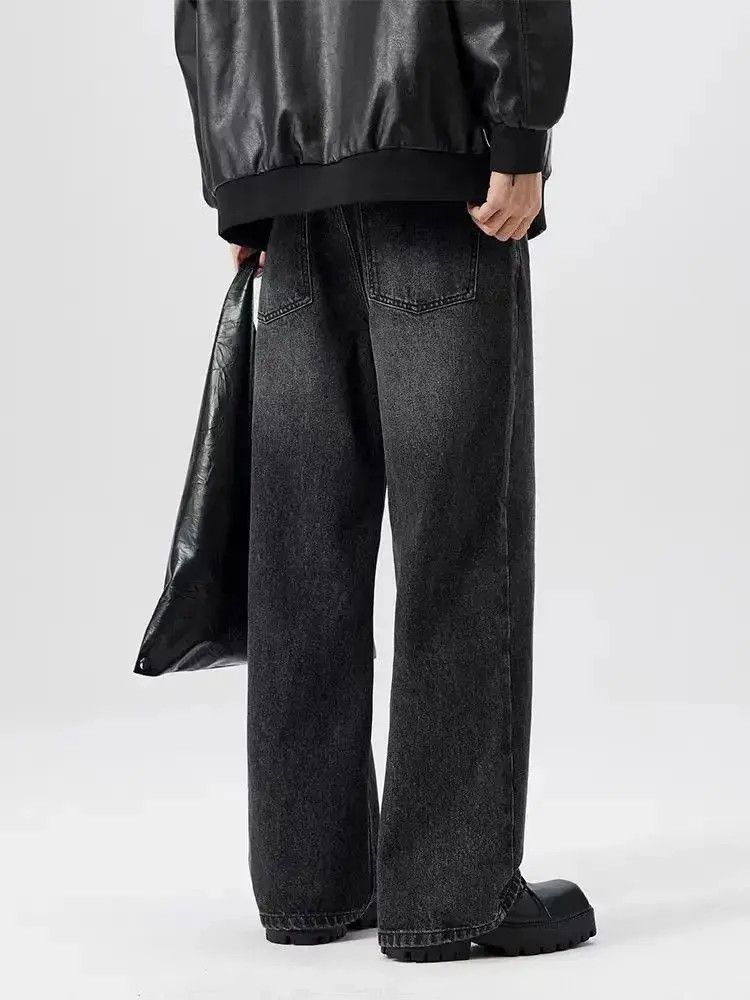 Japanese Brand Vintage Trendy American High Street Black Jeans Size US 32 / EU 48 - 4 Thumbnail