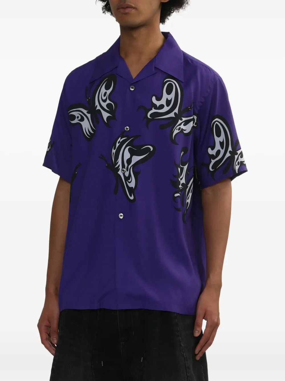 Other Butterfly-Print Shirt | Purple Size US M / EU 48-50 / 2 - 1 Thumbnail