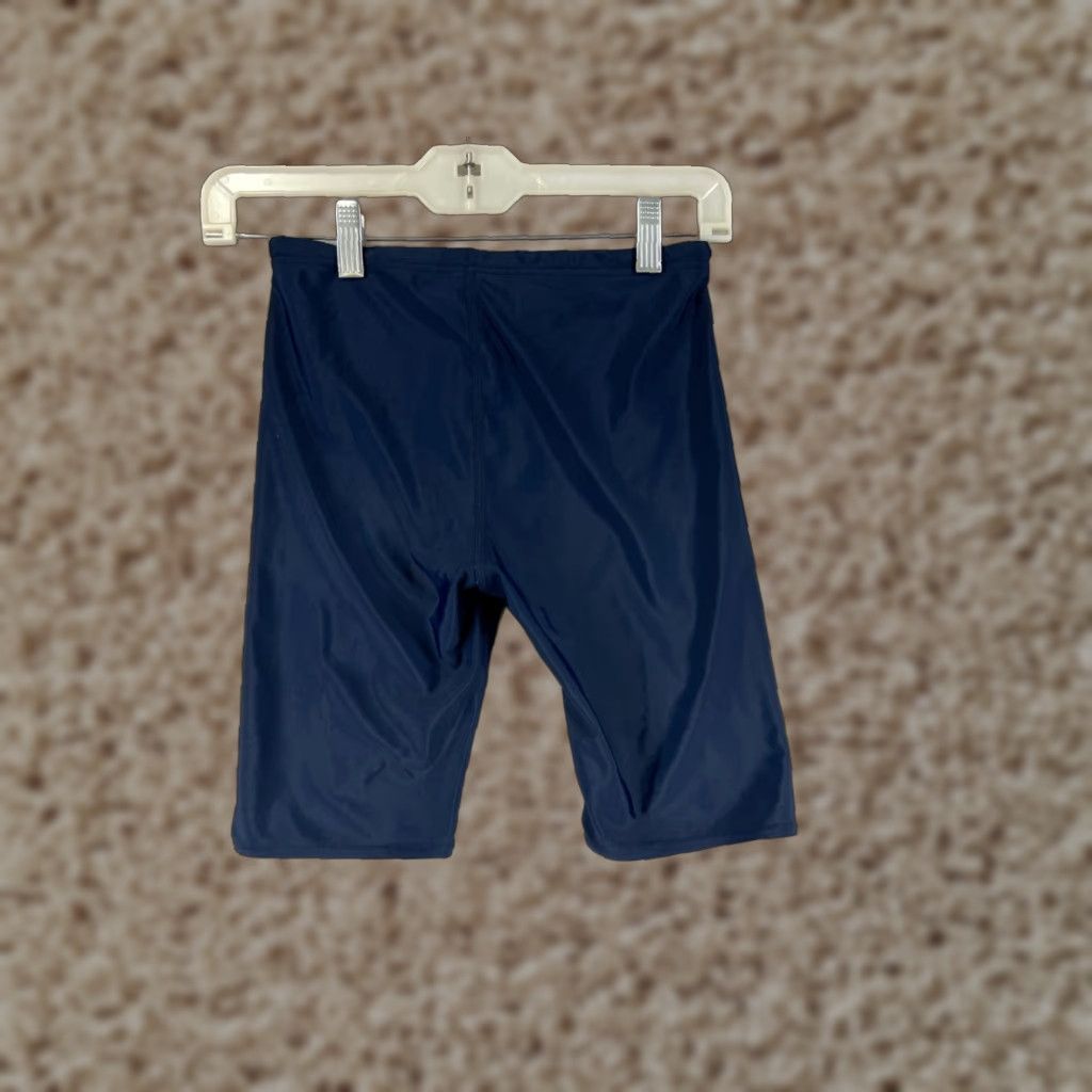 Vintage Iswim Bottom Jammer Adult 30 Blue Spandex Blend Polyester Compression Mens Sports Size US 30 / EU 46 - 1 Thumbnail