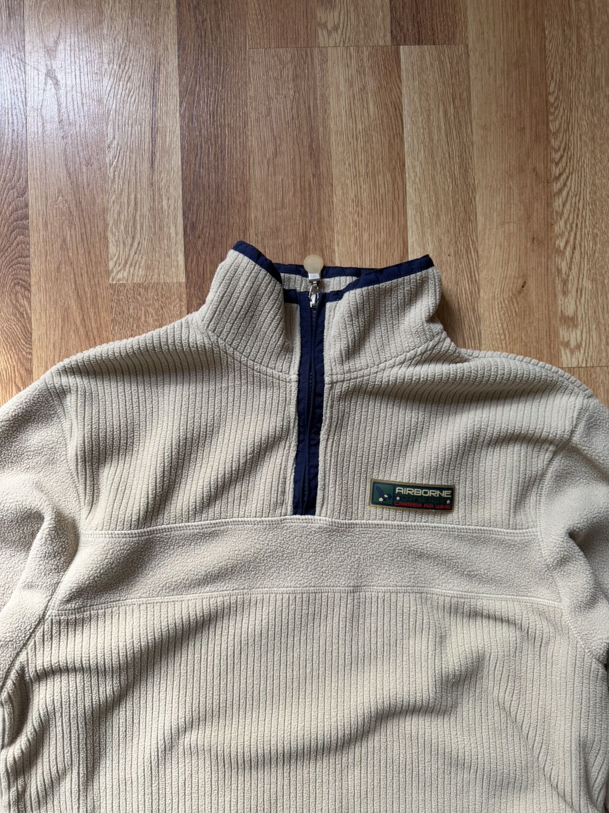 Vintage Air force fleece Size US M / EU 48-50 / 2 - 2 Thumbnail