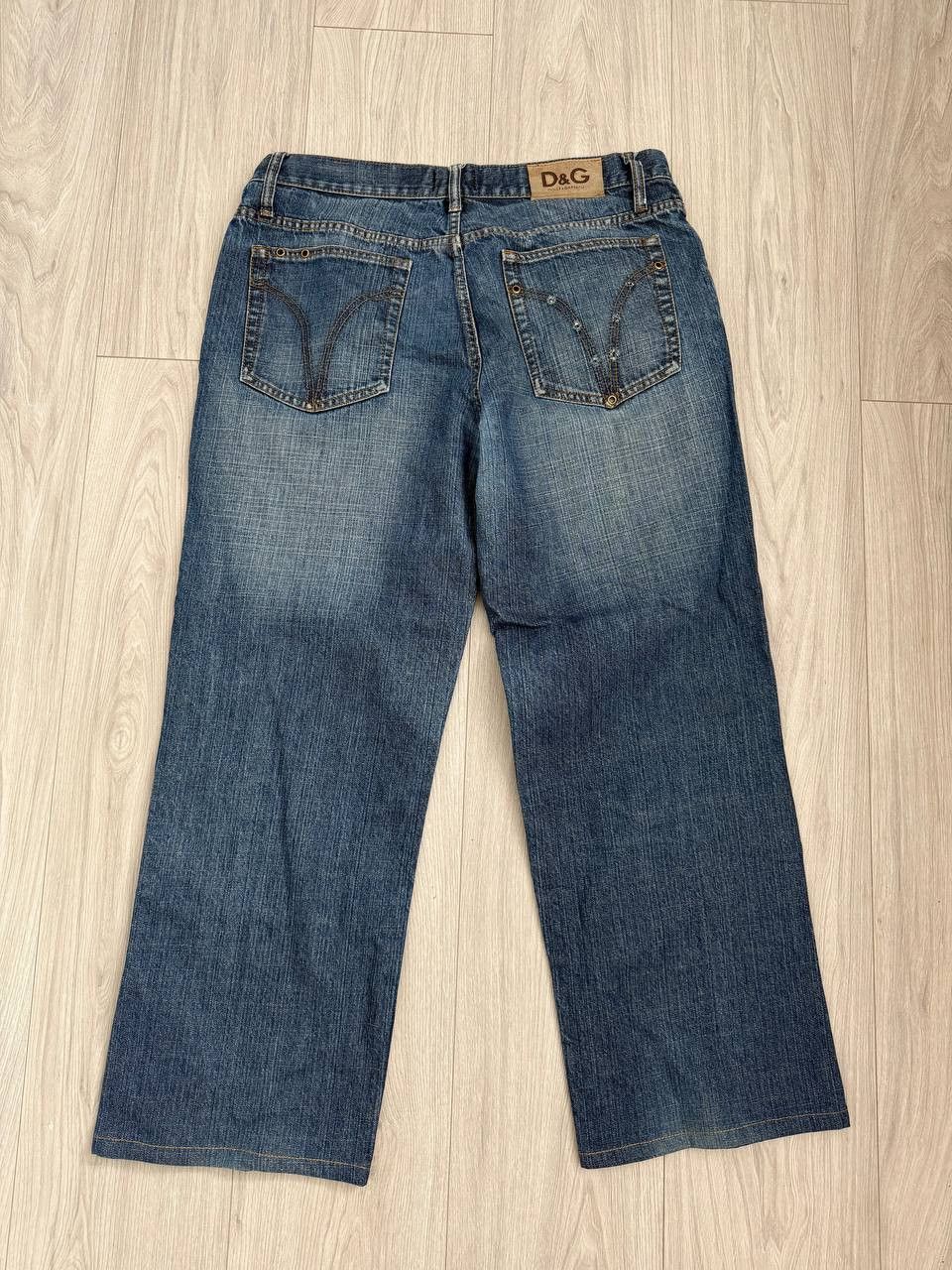 Dolce & Gabbana Dolce & Gabanna Jeans Big Logo Denim Jeans Size US 36 / EU 52 - 4 Thumbnail