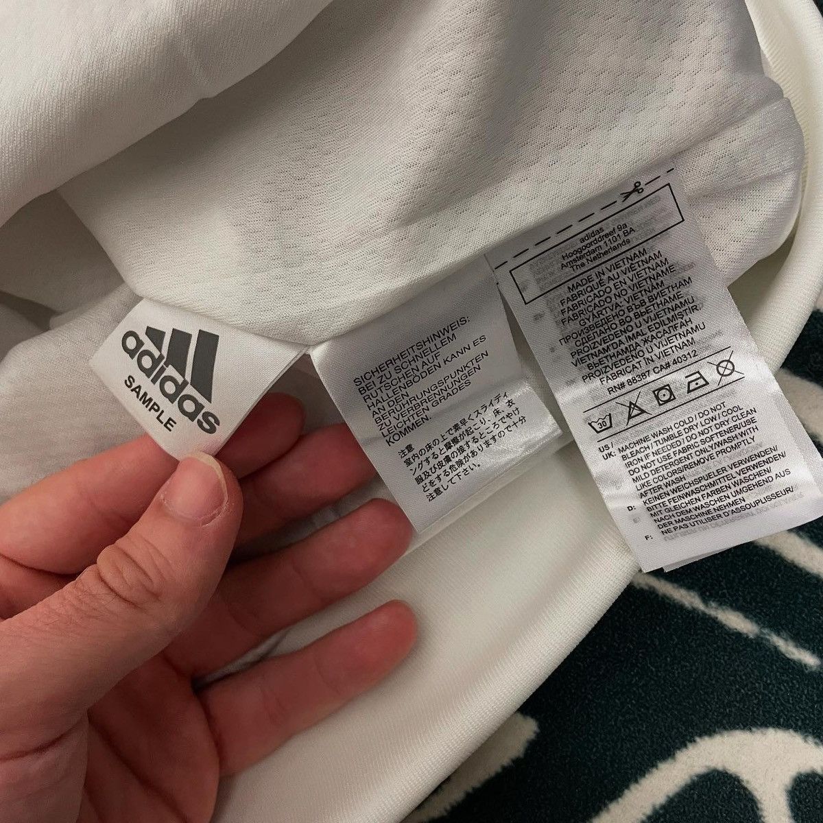Adidas Rare Jacket prematch sweden 2020 2021 Sample adidas soccer Size US S / EU 44-46 / 1 - 4 Thumbnail