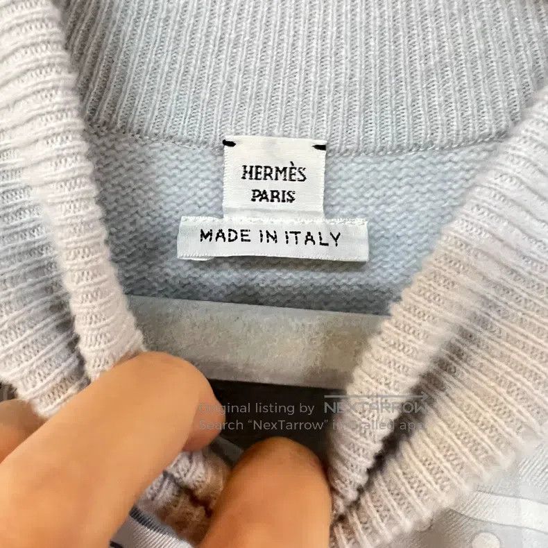 Hermes Hermes Wool and Silk Blend Dress, Classic Gray Color, Ches Size XS / US 0-2 / IT 36-38 - 4 Thumbnail