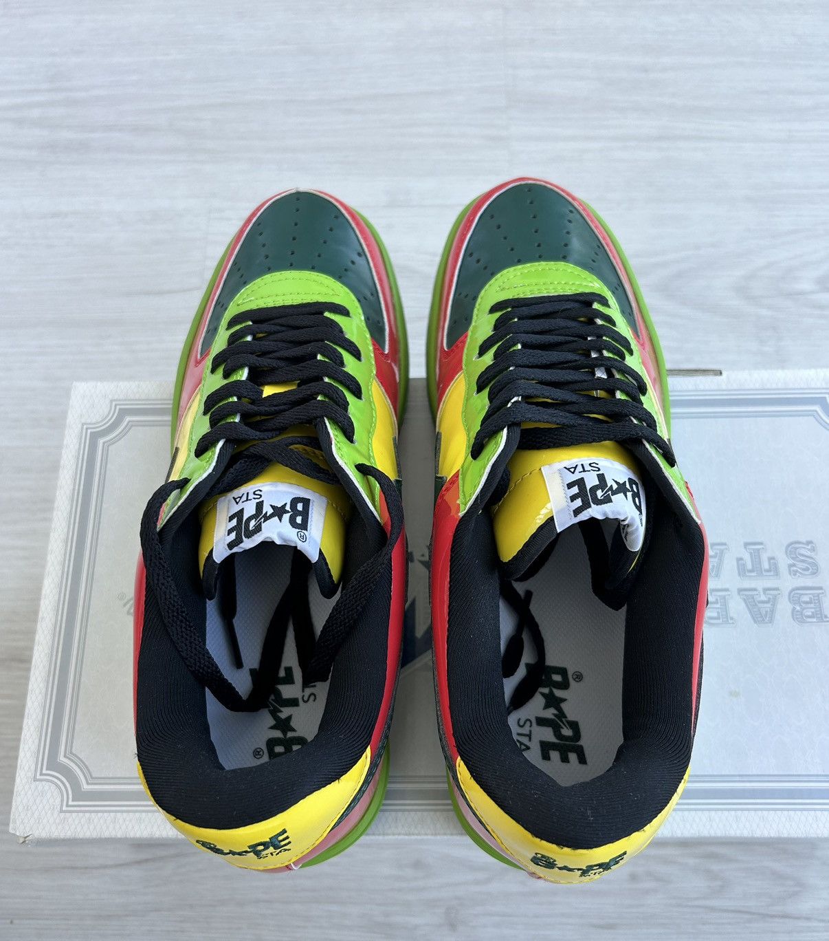 Bape RARE OG 2006 A BATHING APE PSYCHE BAPESTA Size US 9.5 / EU 42-43 - 6 Thumbnail