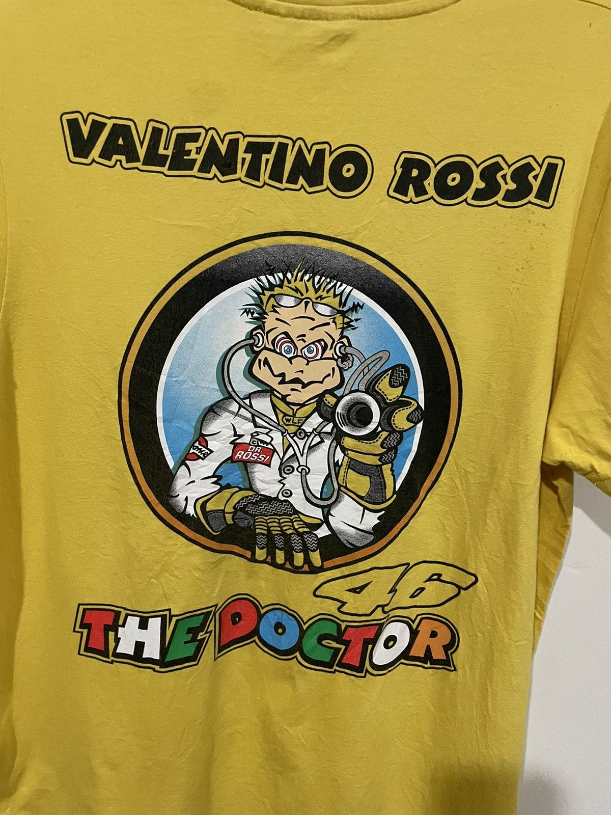 Yamaha VTG '01-02 Valentino Rossi Vale 46 The Doctor Moto GP Tee Size US M / EU 48-50 / 2 - 13 Thumbnail