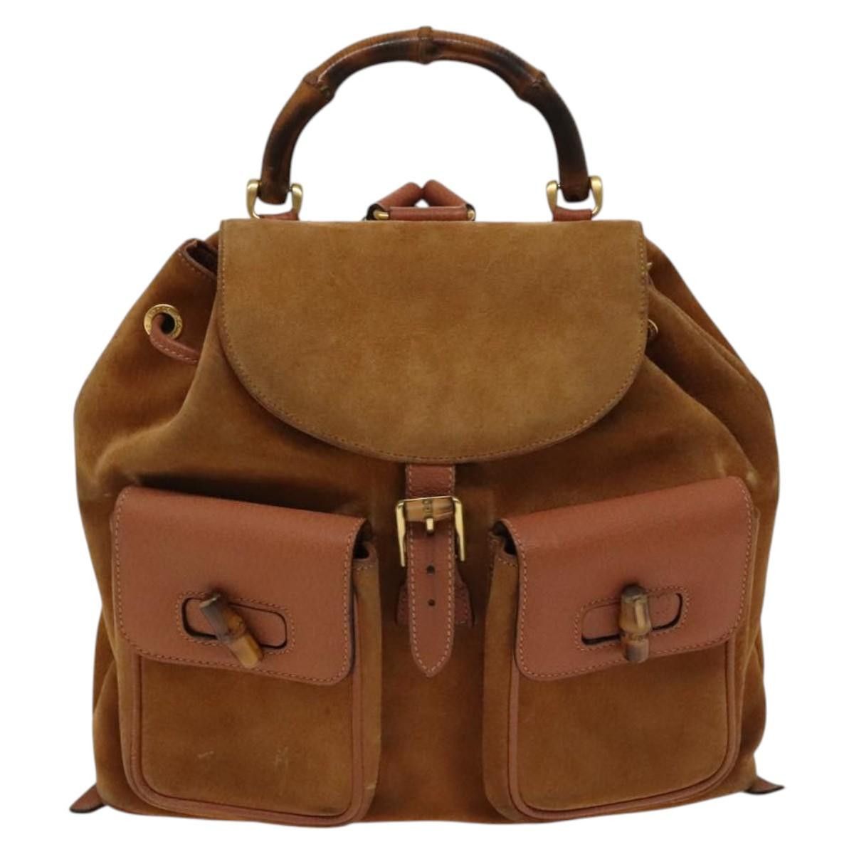 Gucci Gucci Bamboo backpack Size ONE SIZE - 1 Thumbnail