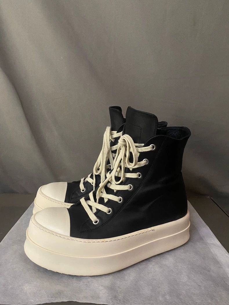 Rick Owens Rick Owens High-Top Platform Sneakers Size 39 Size US 6.5 / EU 39-40 - 1 Thumbnail