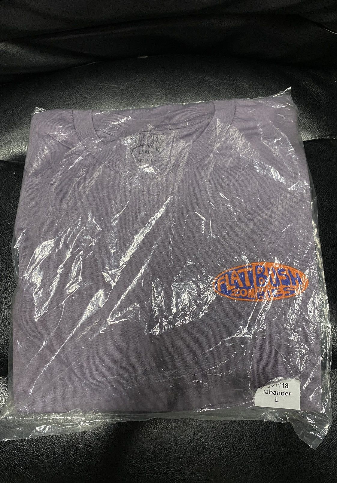 Flatbush Zombies × Rap Tees FLAT ZOM BUSH BIES EMBROIDERED LOGO T-SHIRT Size US L / EU 52-54 / 3 - 6 Thumbnail